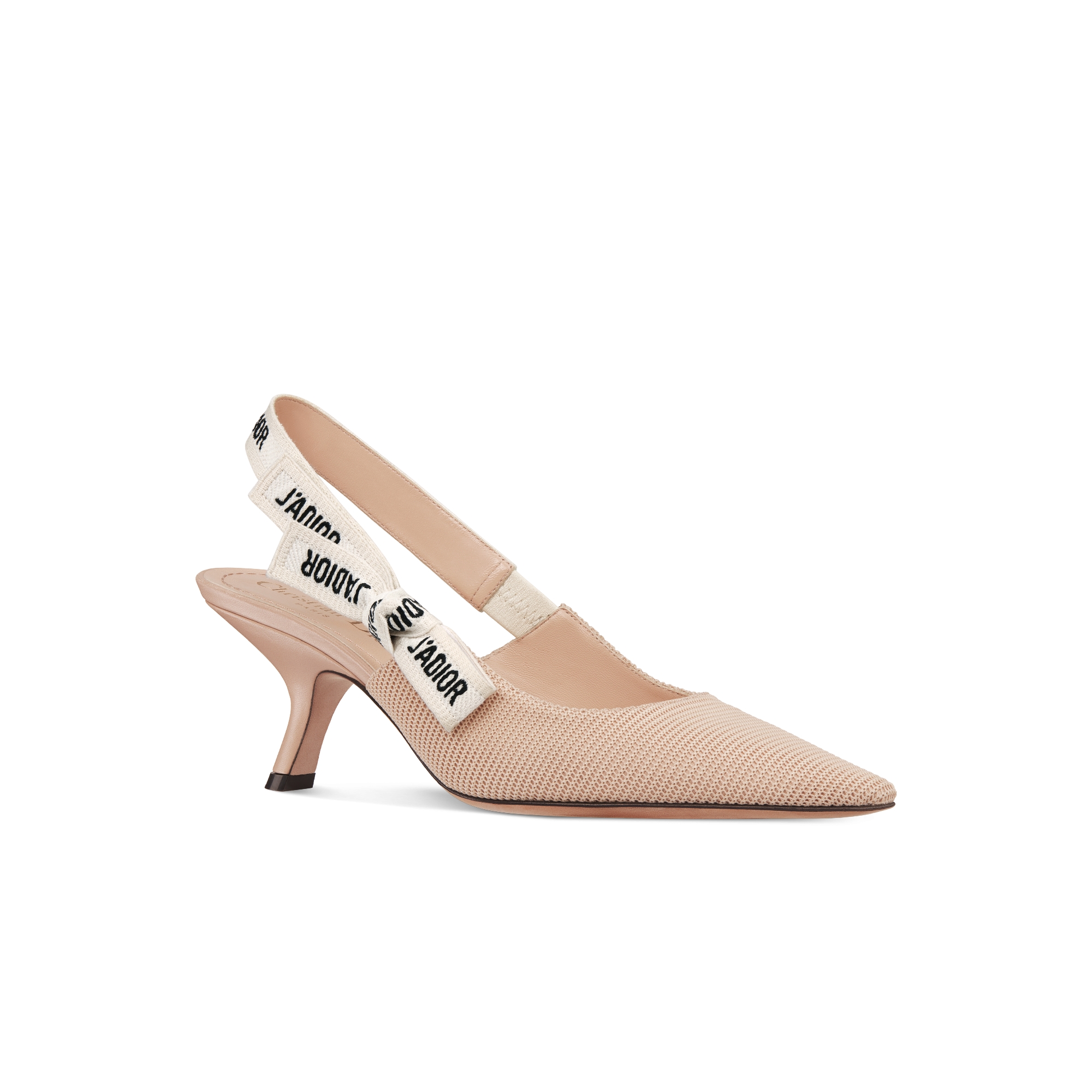 J'Adior Slingback Pump Nude Technical Fabric E03