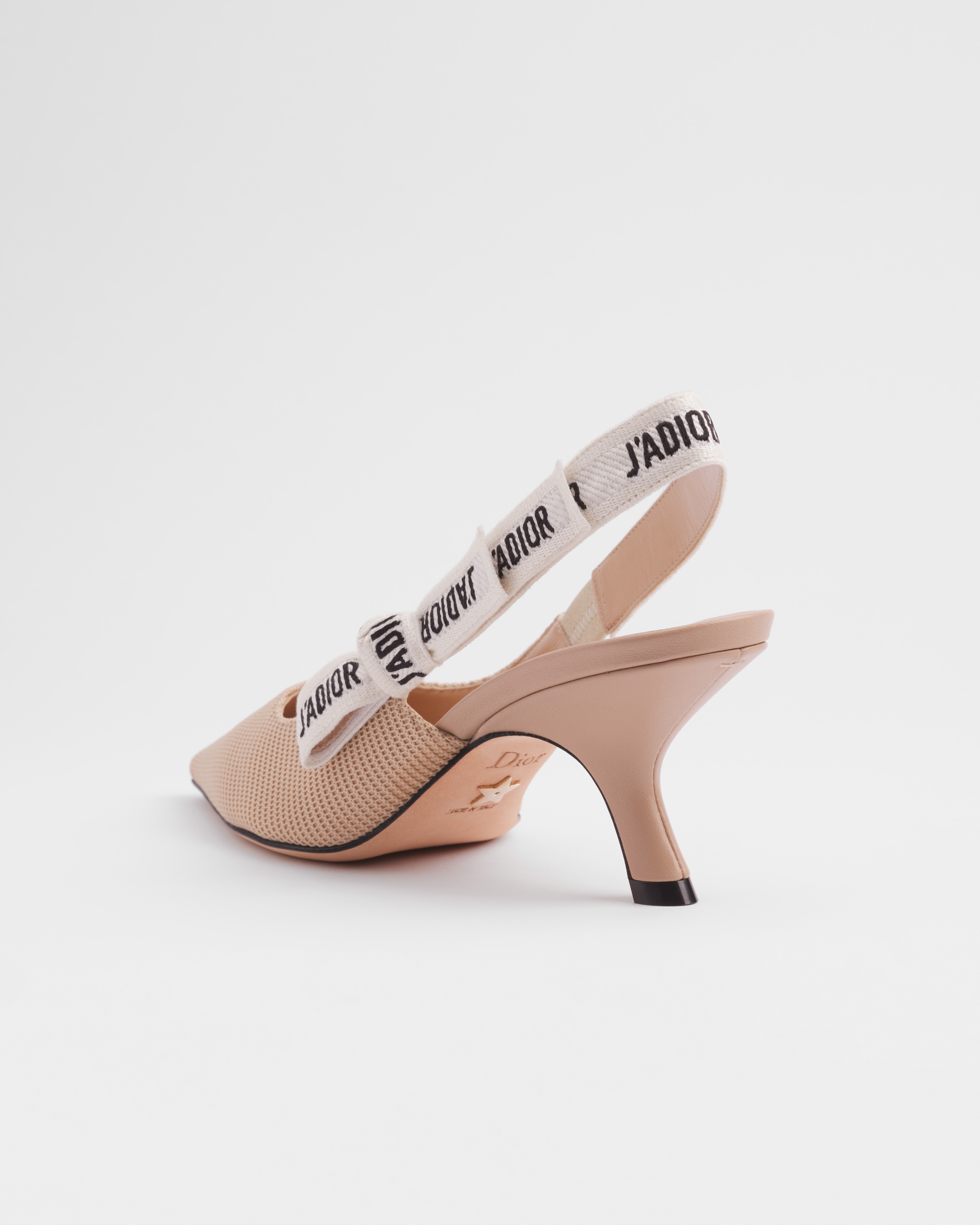 J'Adior Slingback Pump Nude Technical Fabric E05