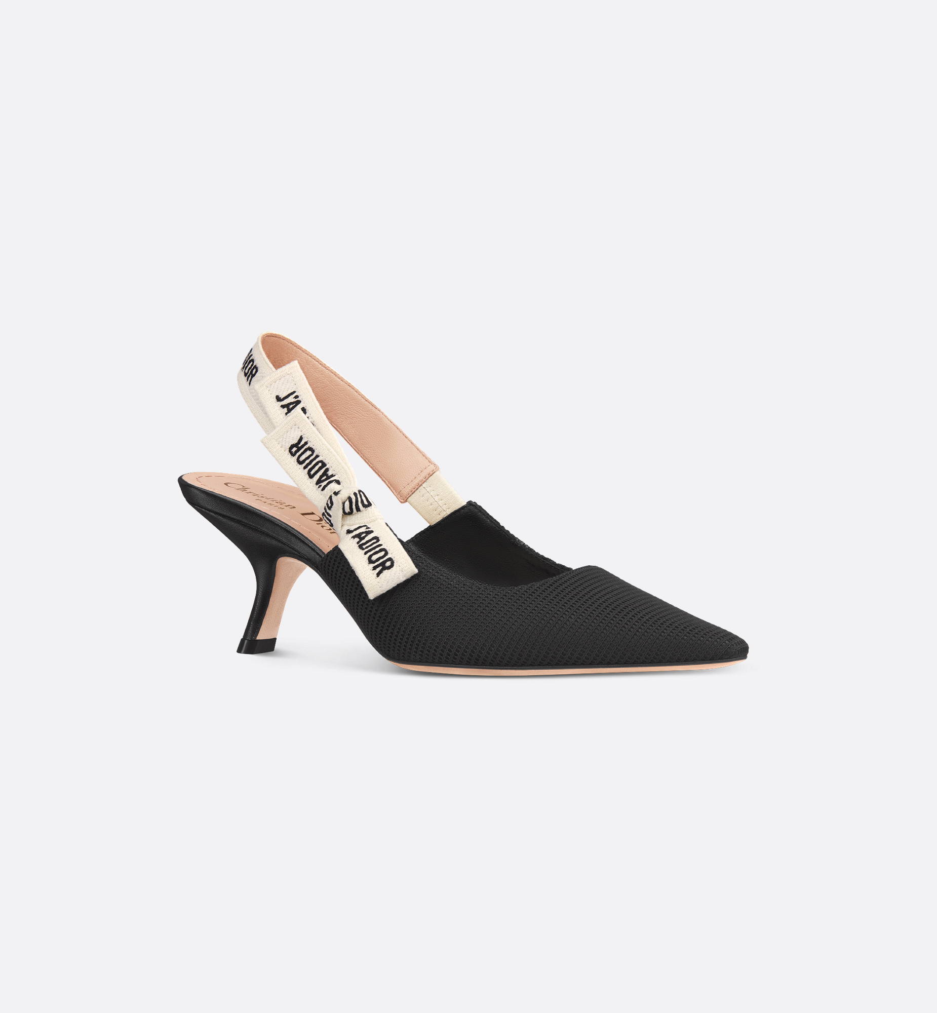 J'Adior Slingback Pump Black Technical Fabric | DIOR J'Adior Slingback Pump Black Technical Fabric | DIOR