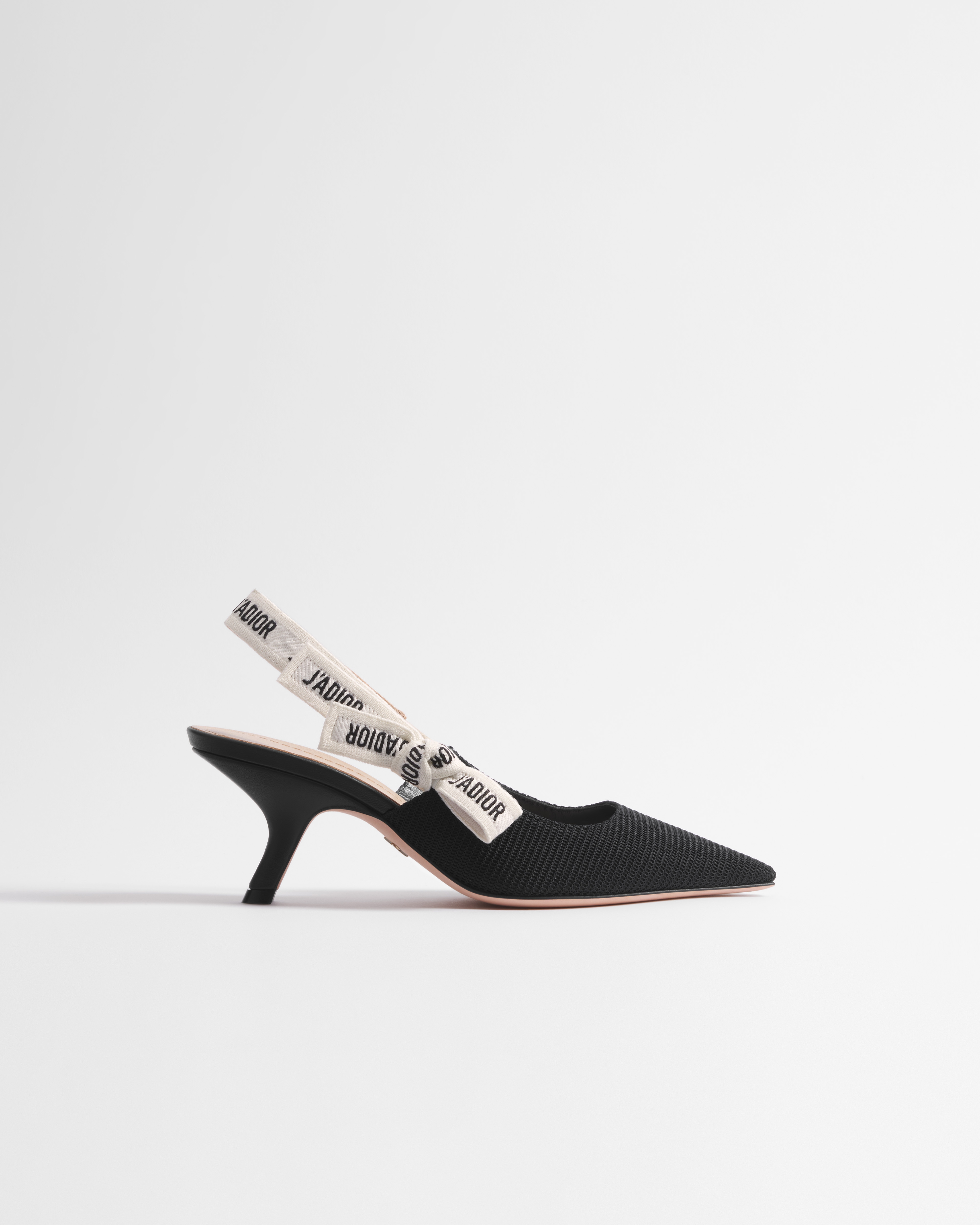J'Adior Slingback-Pumps Funktionsstoff in Schwarz E02