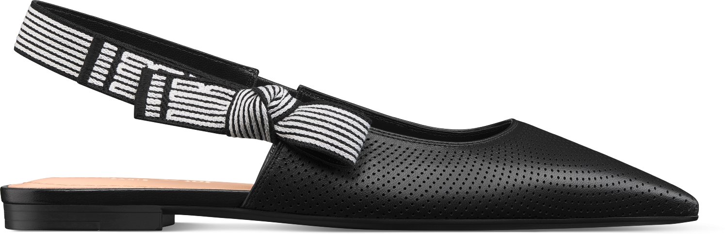 Dior Toujours Slingback Flat Profile view