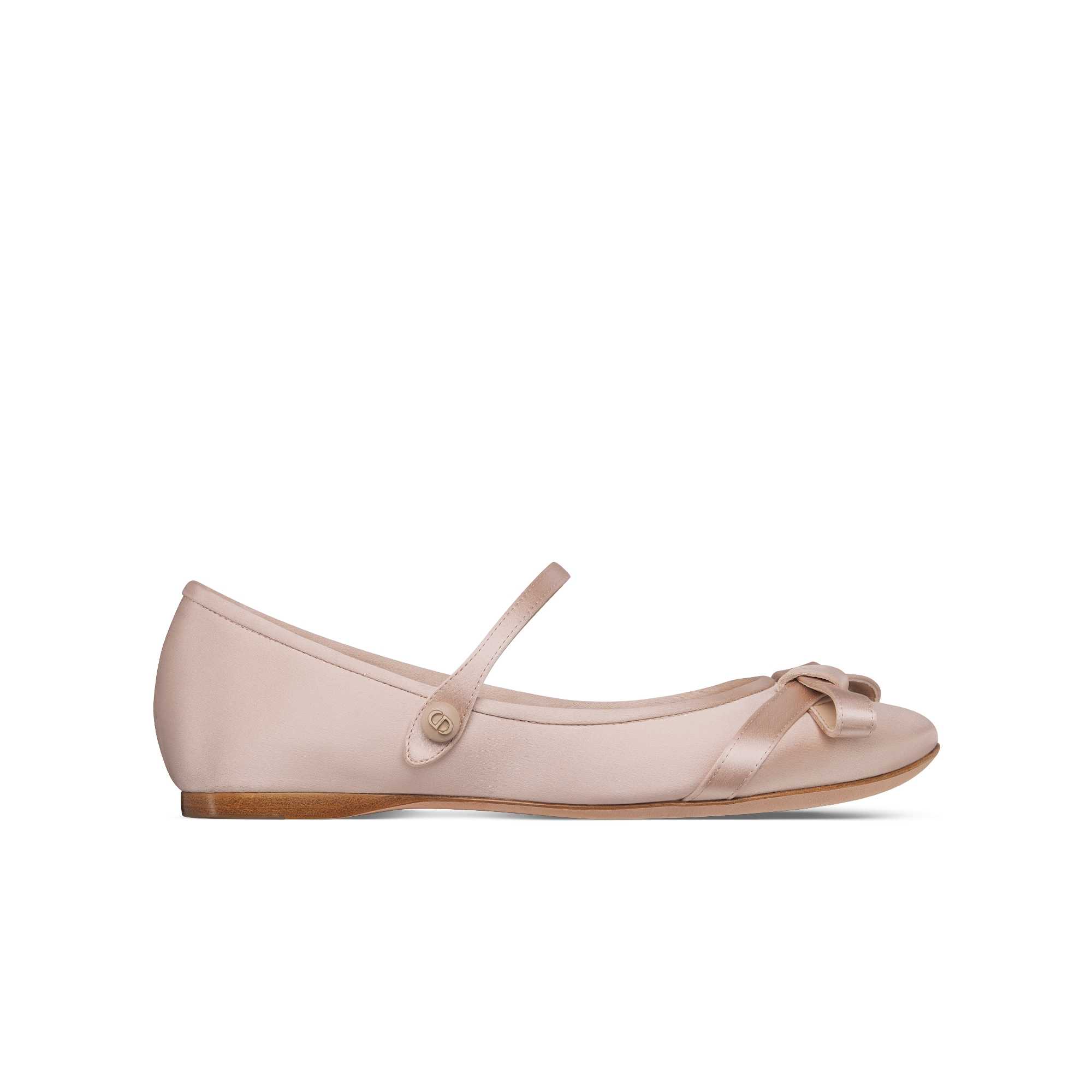 Lovely-D-ballerina Nude satijn | DIOR