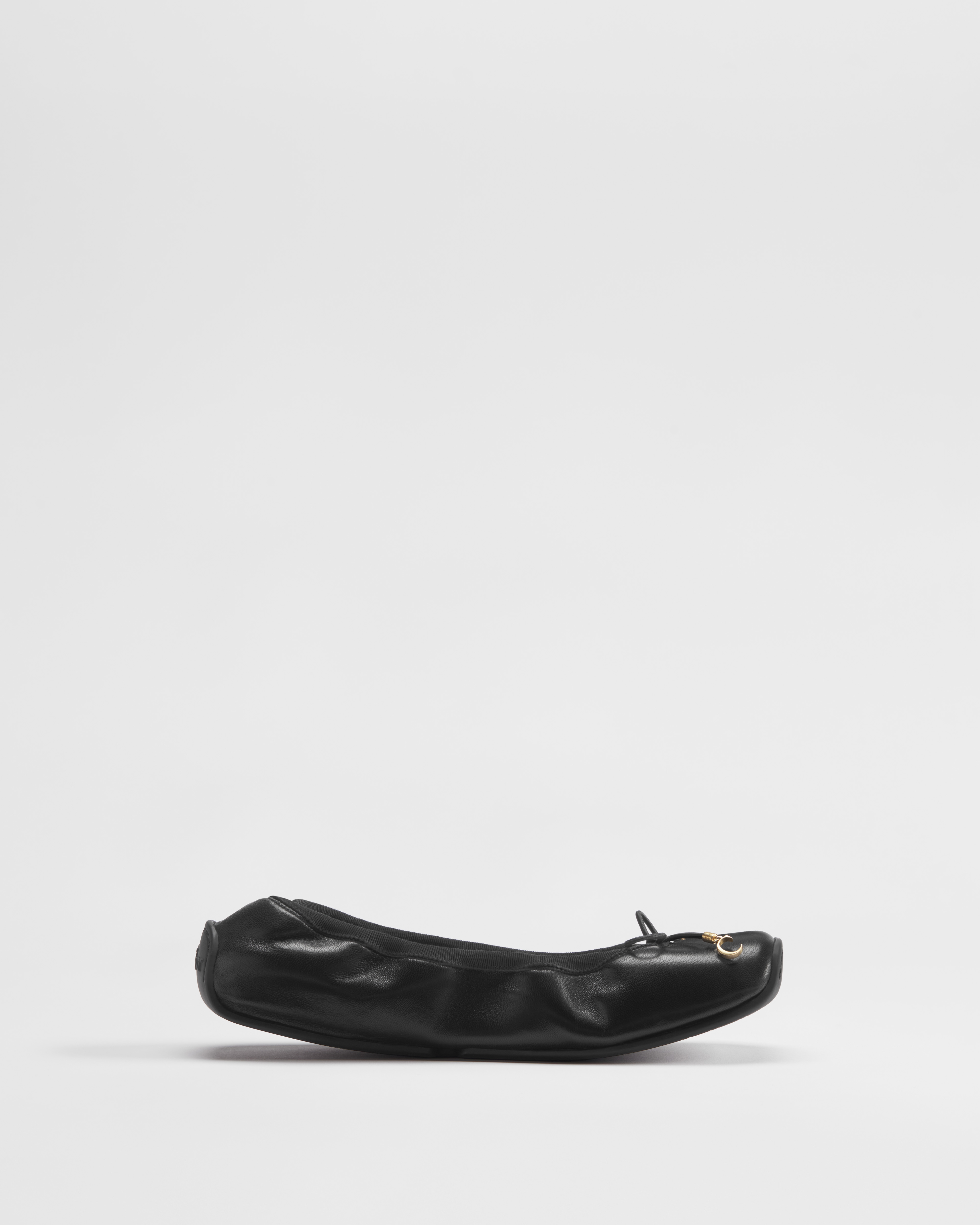 Dior Cœur Ballerina Lammleder in Schwarz E02