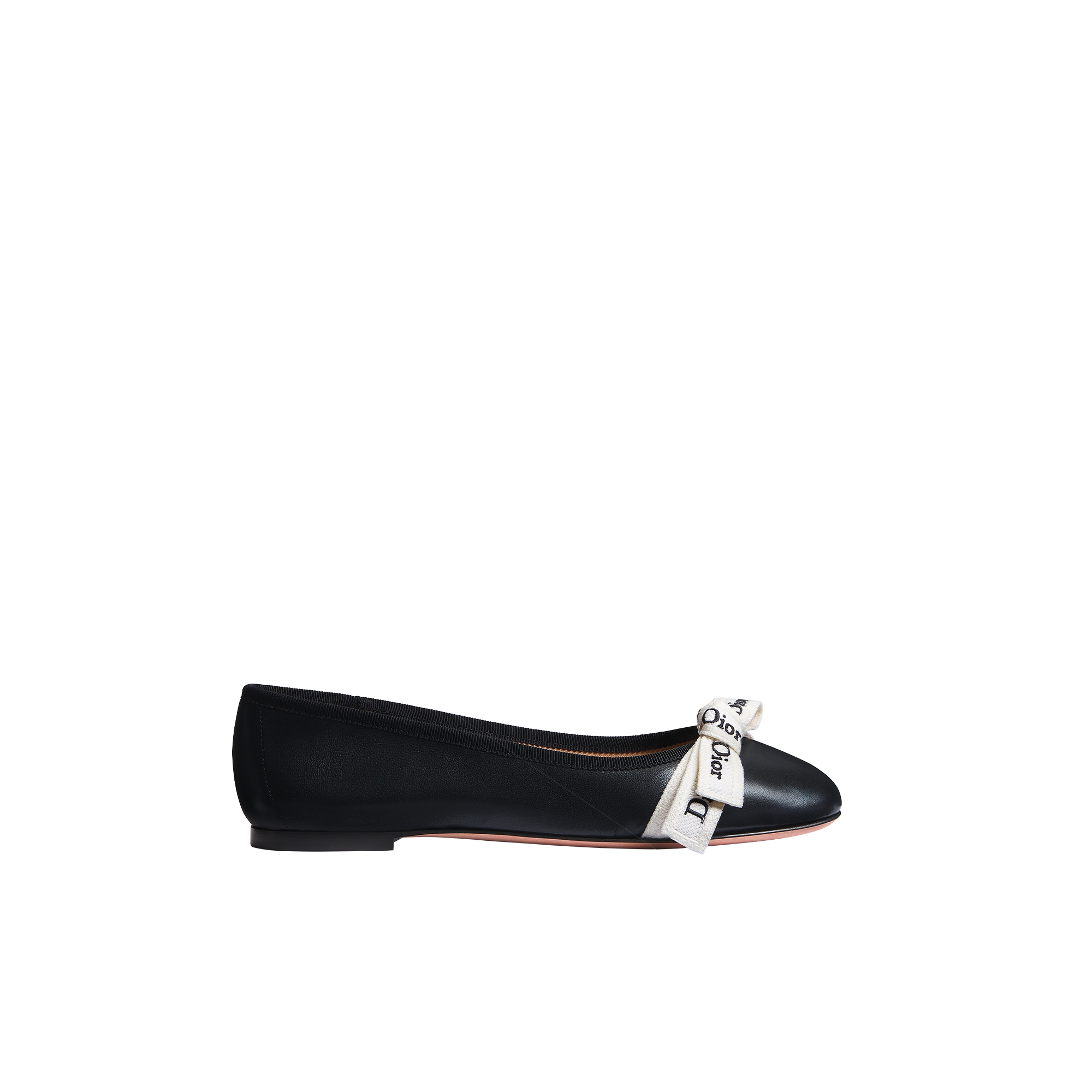 J'Adior Ballet Flat Black Lambskin | DIOR