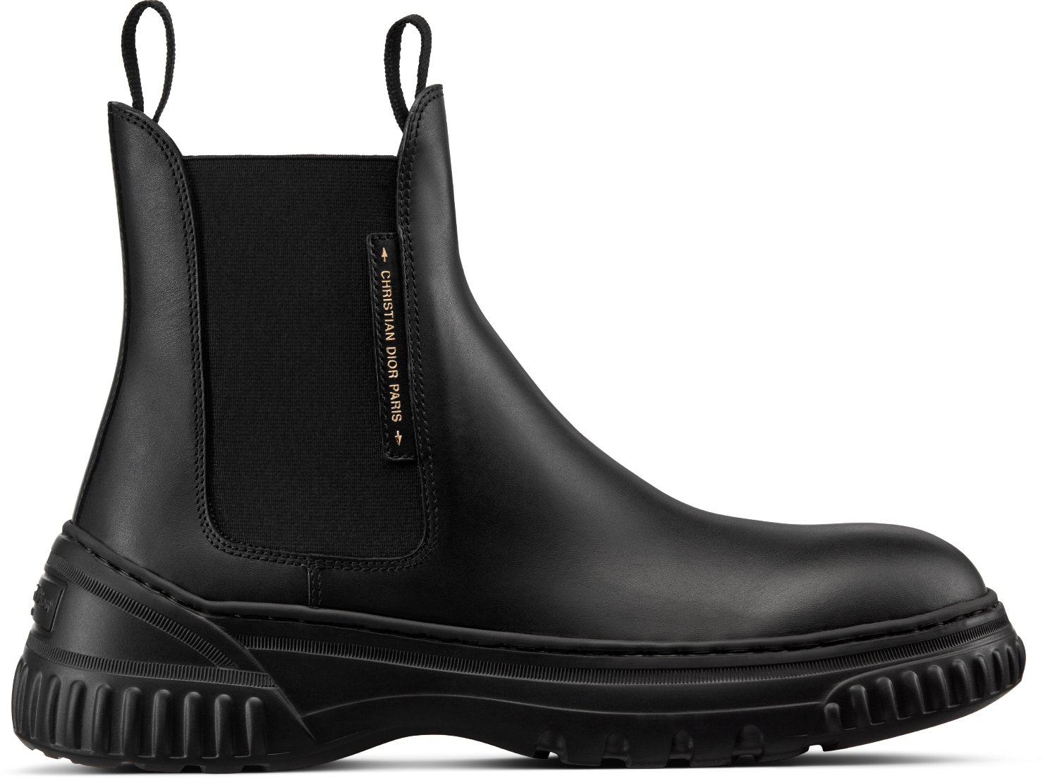 D Racer Ankle Boot Black Calfskin DIOR