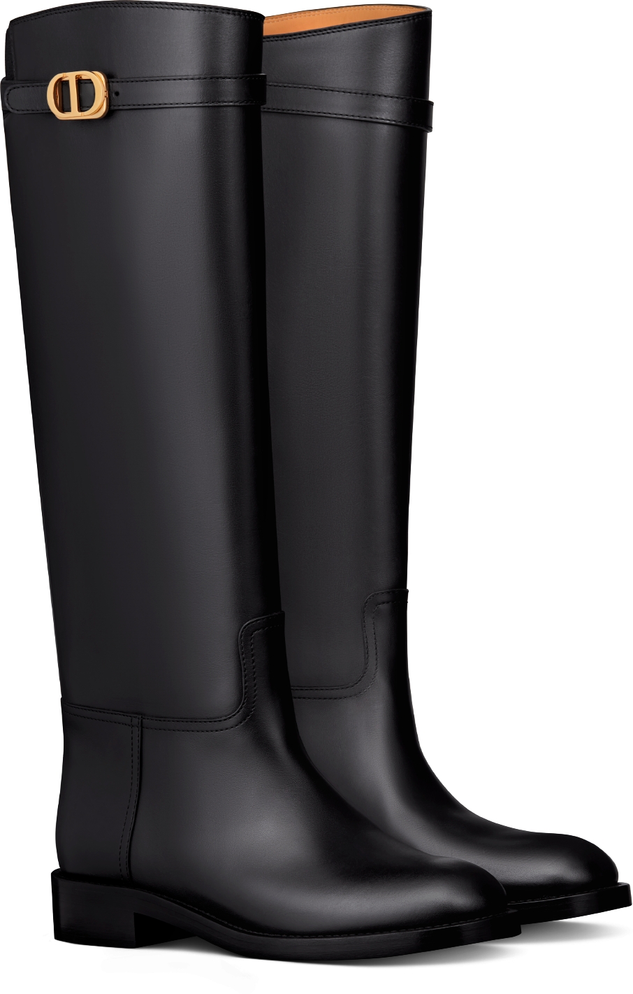 Dior Empreinte Boot Black Calfskin | DIOR