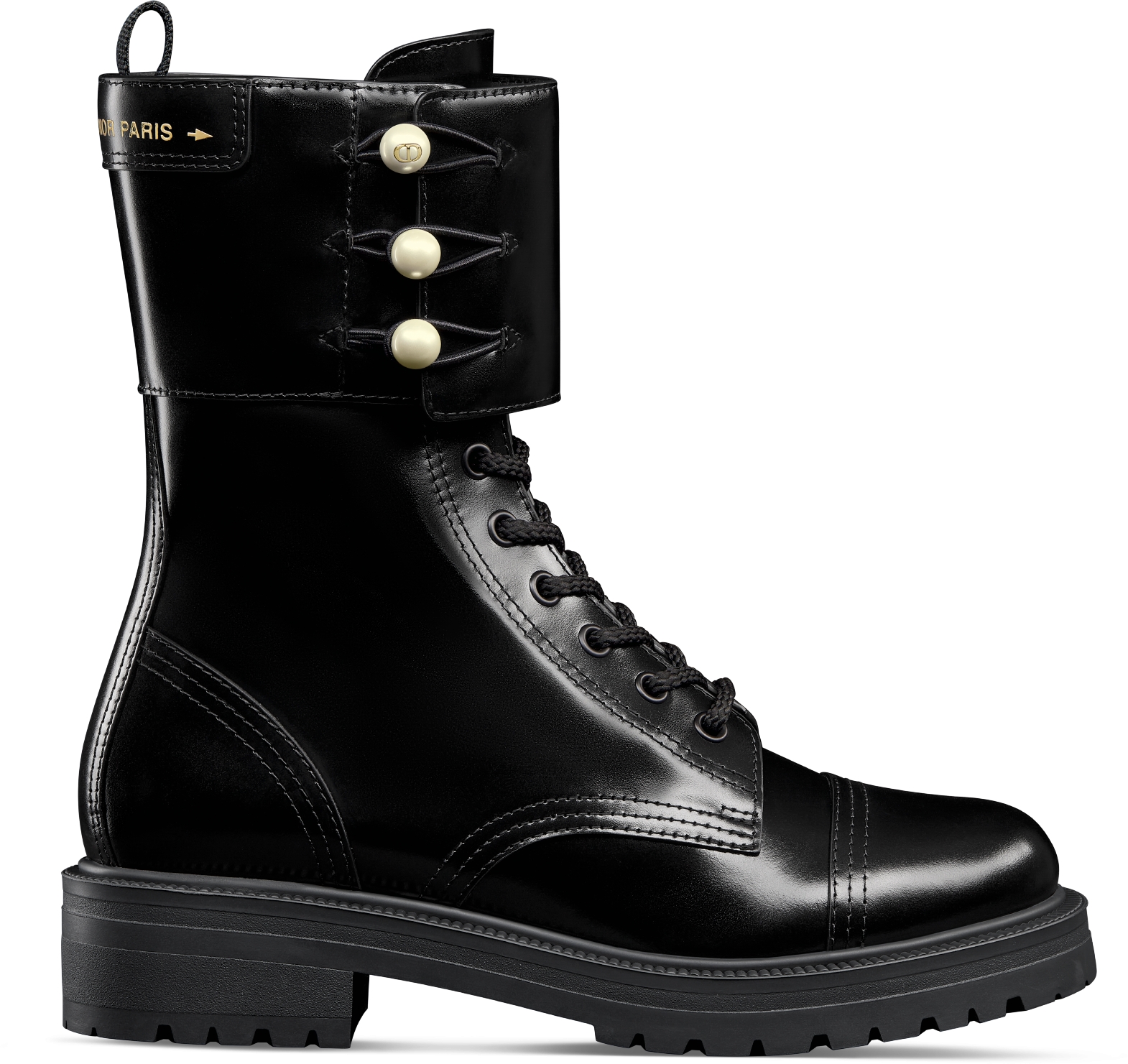 Christian dior black boots best sale