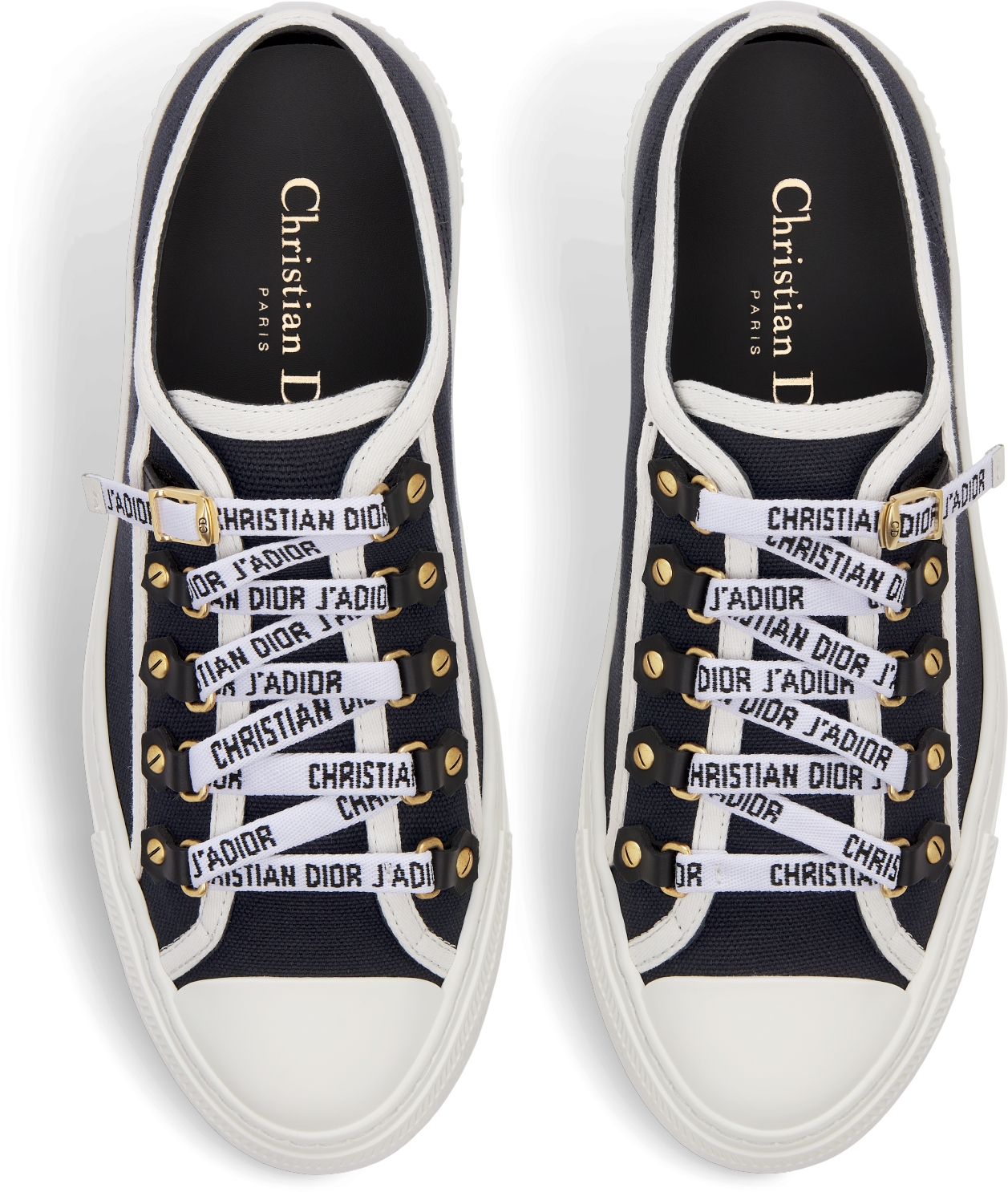 Christian dior canvas sneakers hotsell