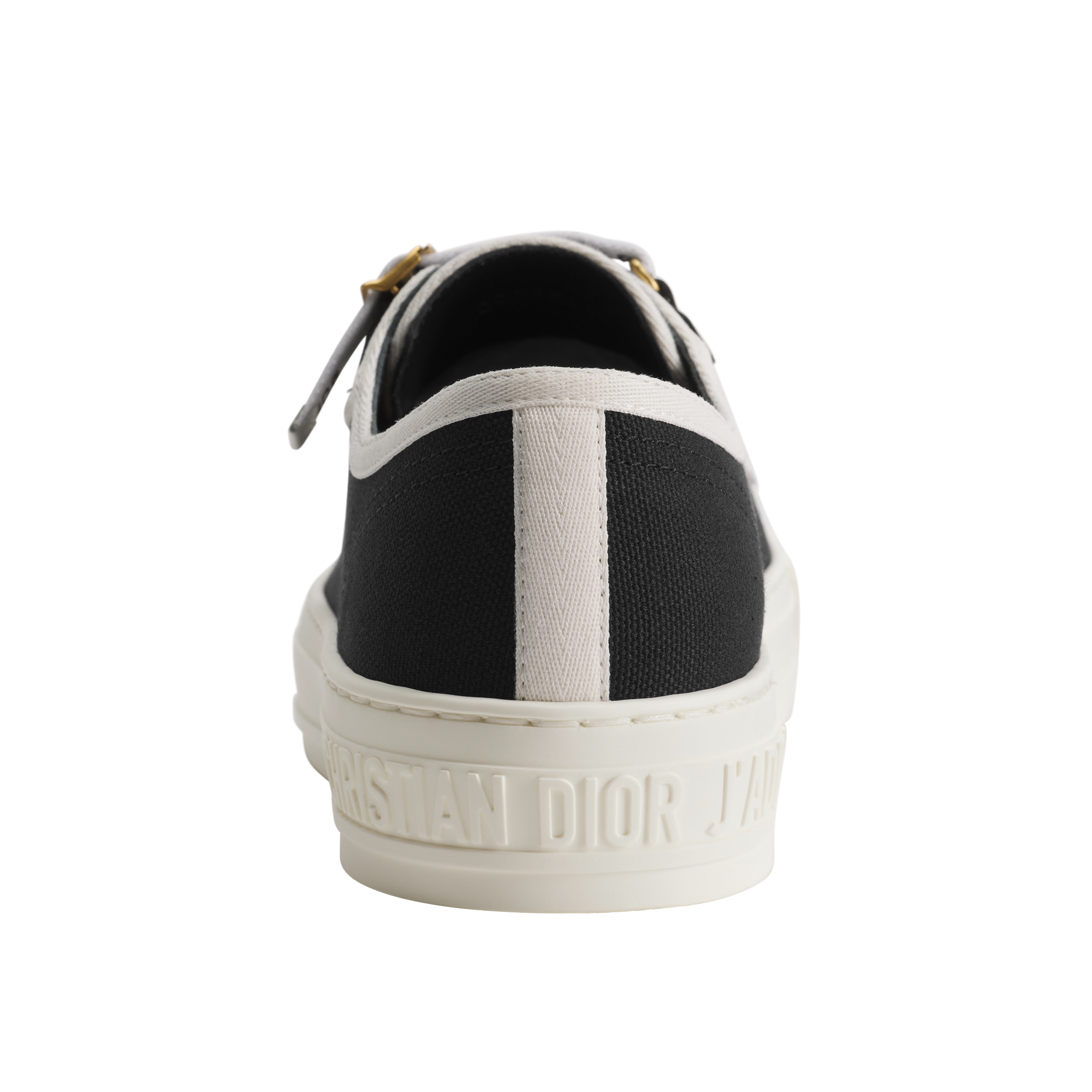 Walk'n'Dior Sneaker Black Cotton Canvas E08