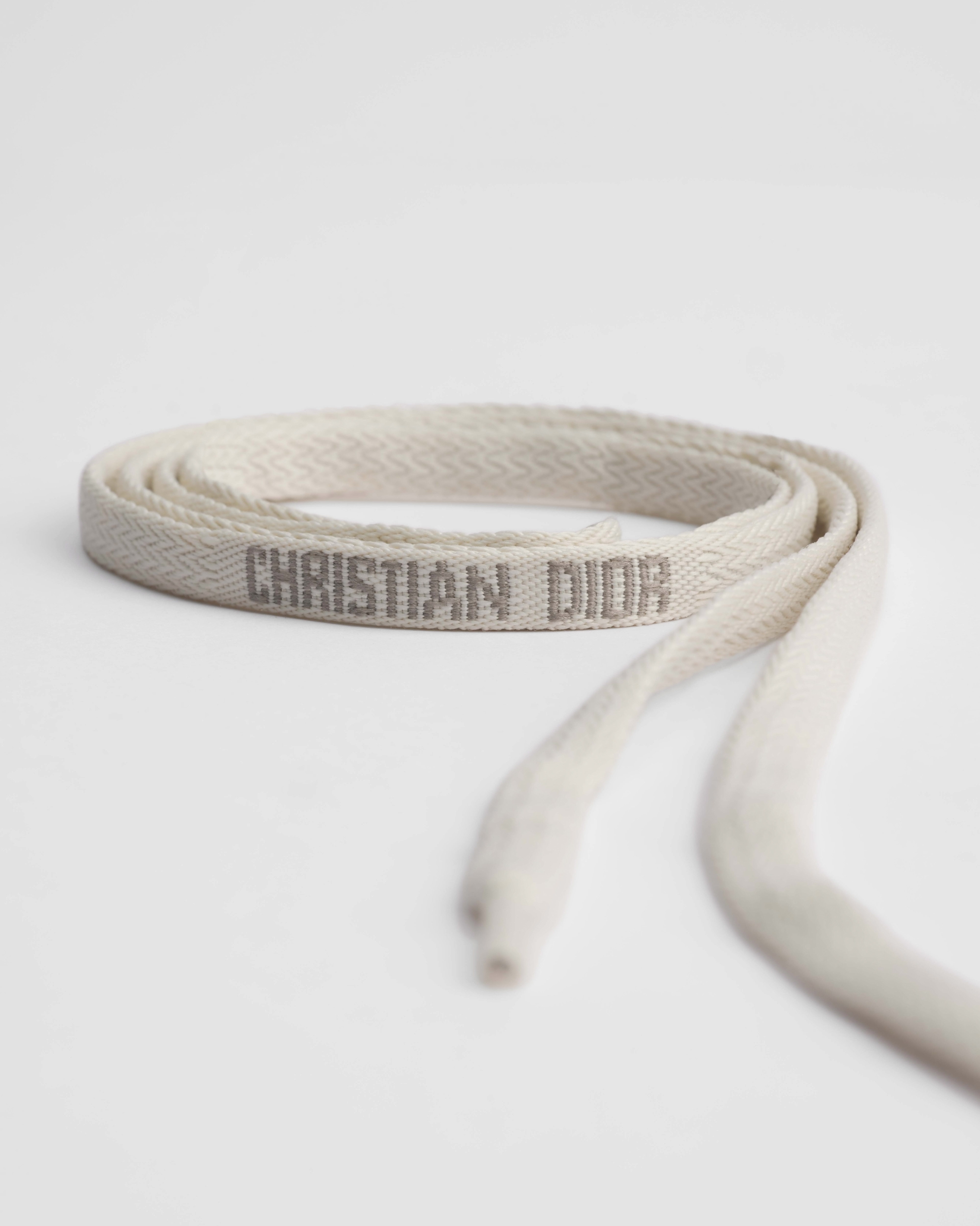 Sneaker Walk'n'Dior Coton brodé du motif Dior Oblique gris Stone E14