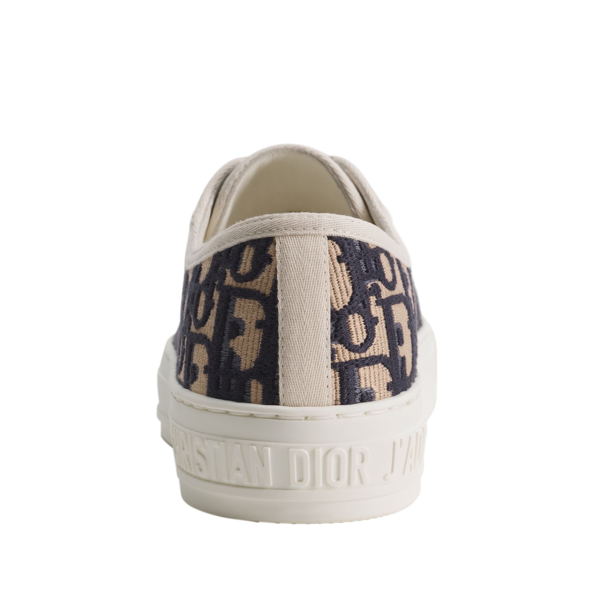 Walk'n'Dior Sneaker Deep Blue Dior Oblique Embroidered Cotton E08
