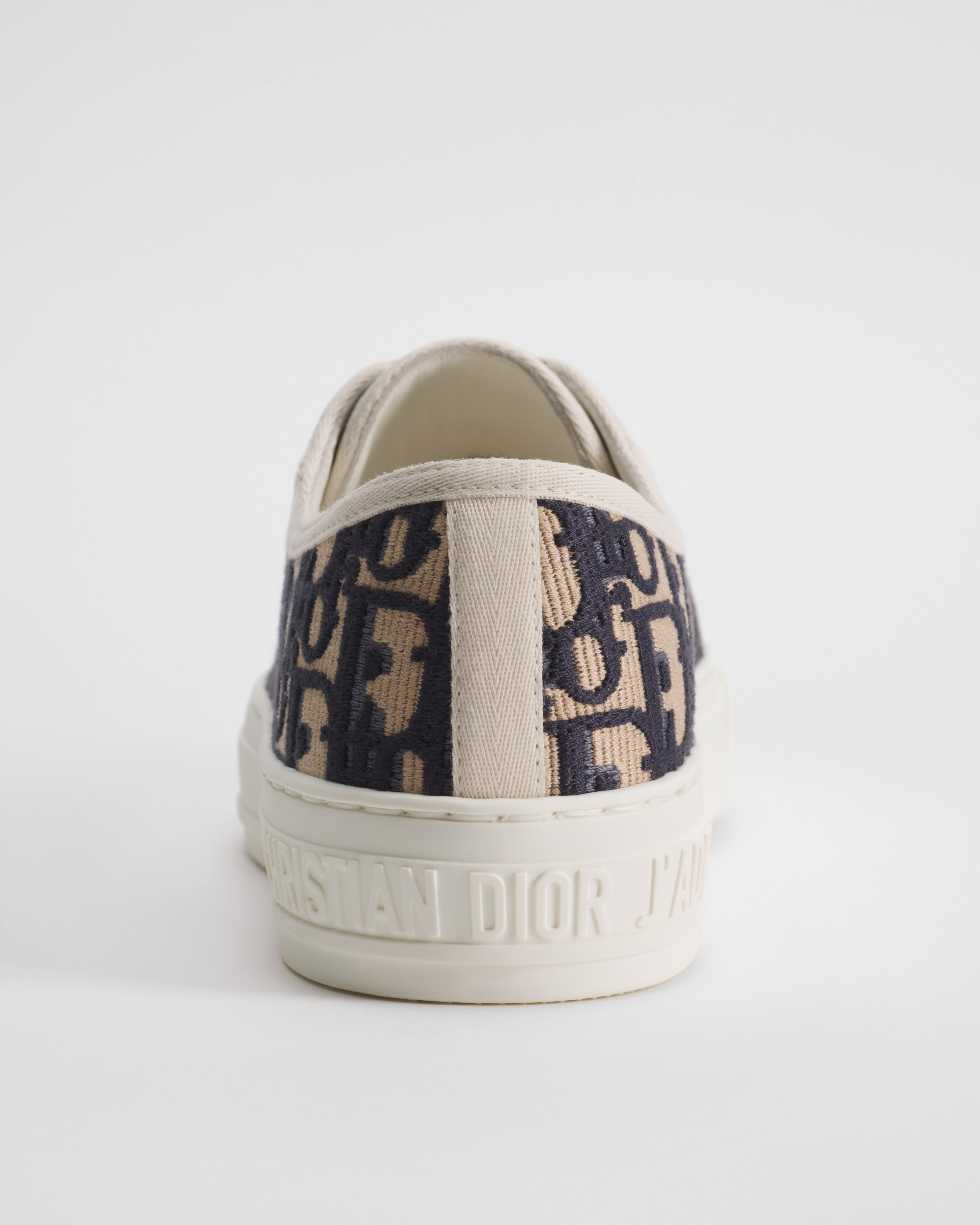 Walk'n'Dior Sneaker Deep Blue Dior Oblique Embroidered Cotton E08