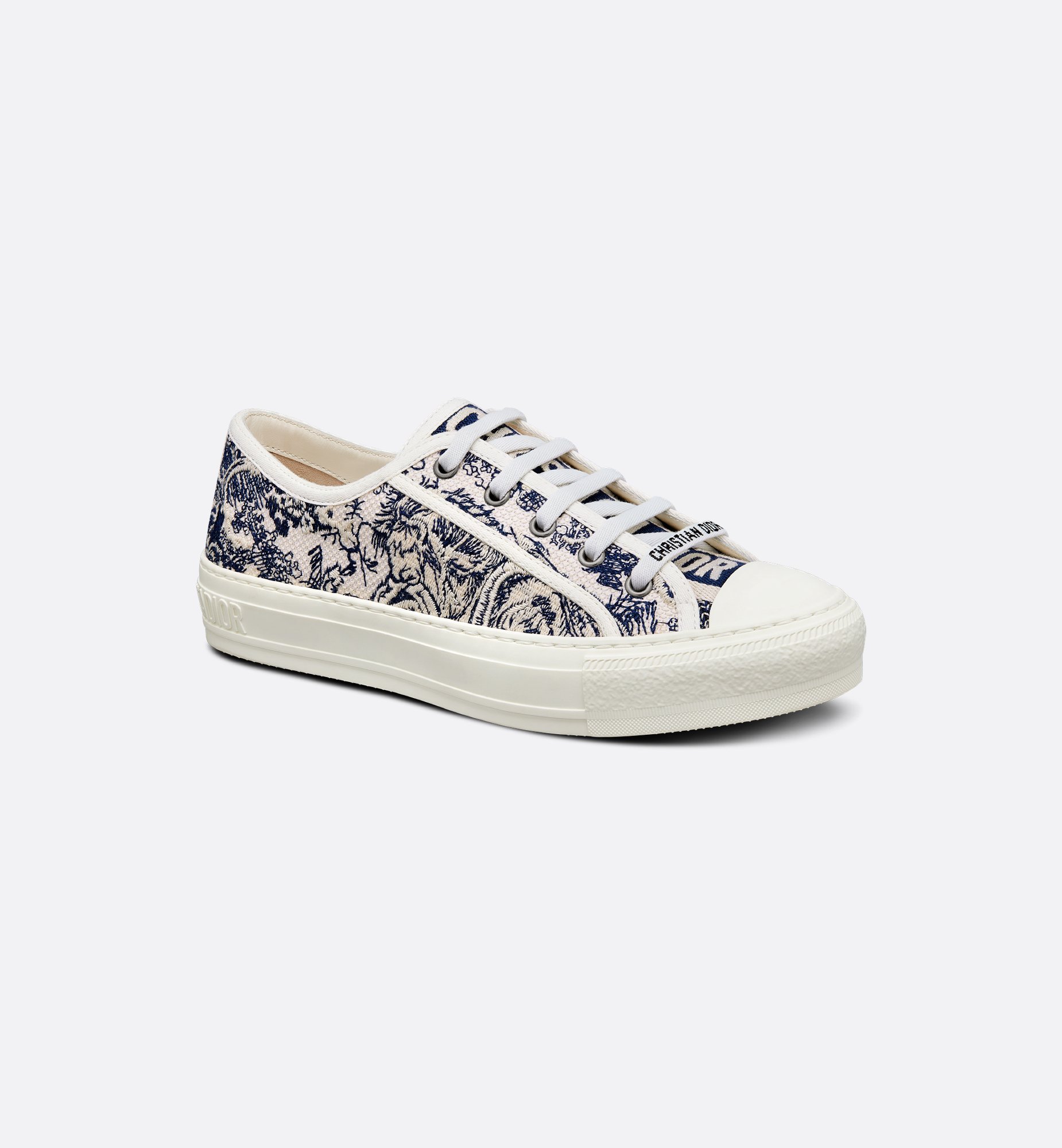 Walk'n'Dior Sneaker Black Cotton Canvas | DIOR Walk'n'Dior Sneaker Black Cotton Canvas | DIOR