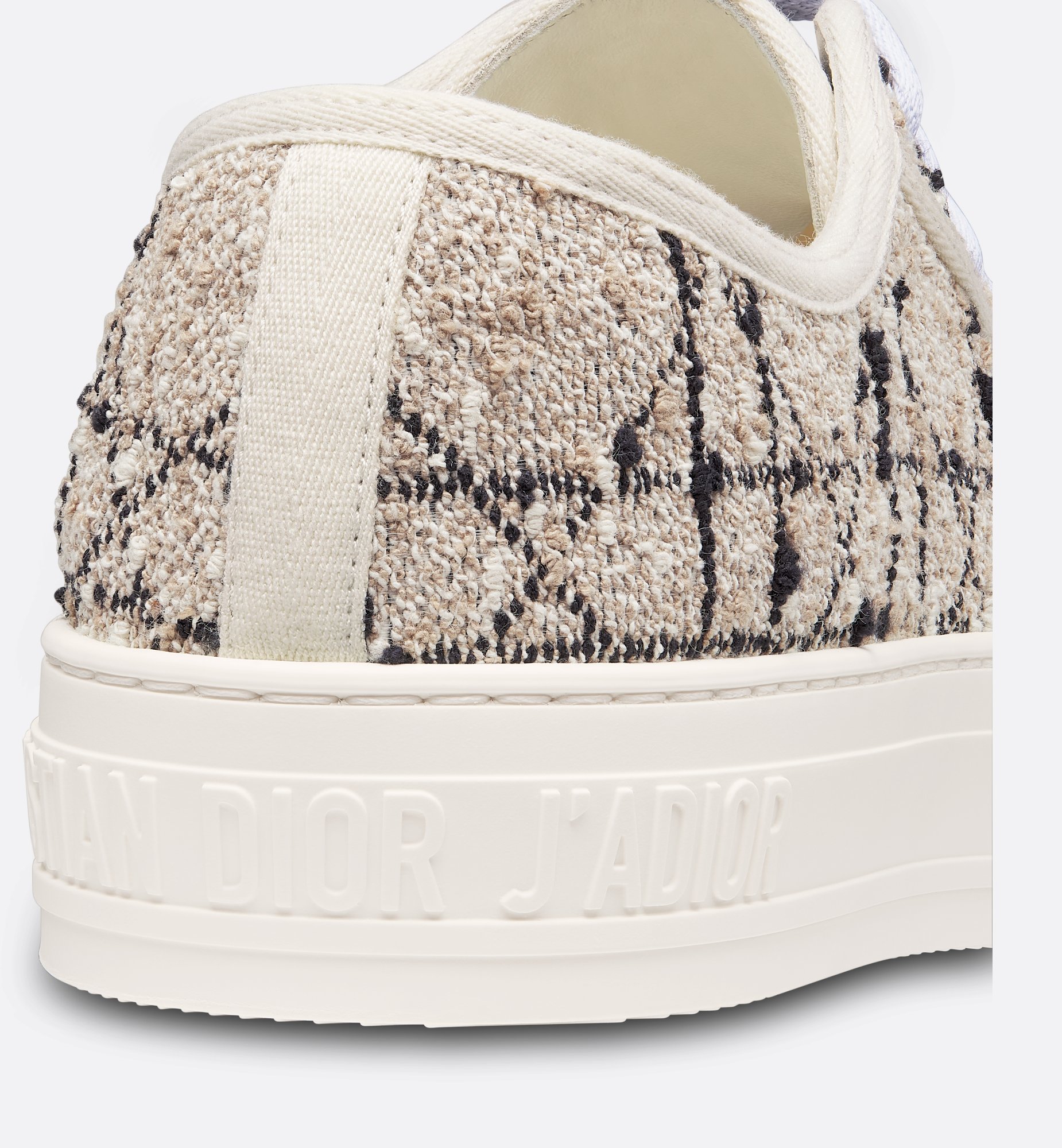 Walk'n'Dior Sneaker Beige and Black Cannage Tweed | DIOR Walk'n'Dior Sneaker Beige and Black Cannage Tweed | DIOR