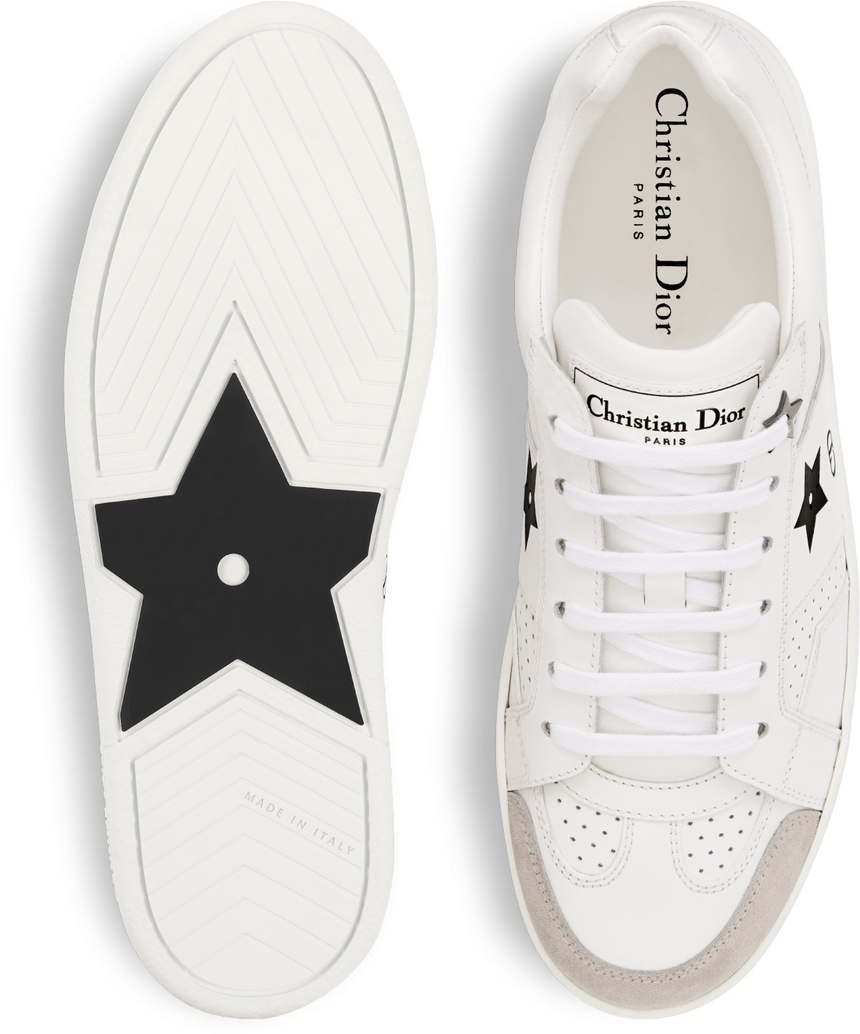 Dior Star Sneaker Unfolded view