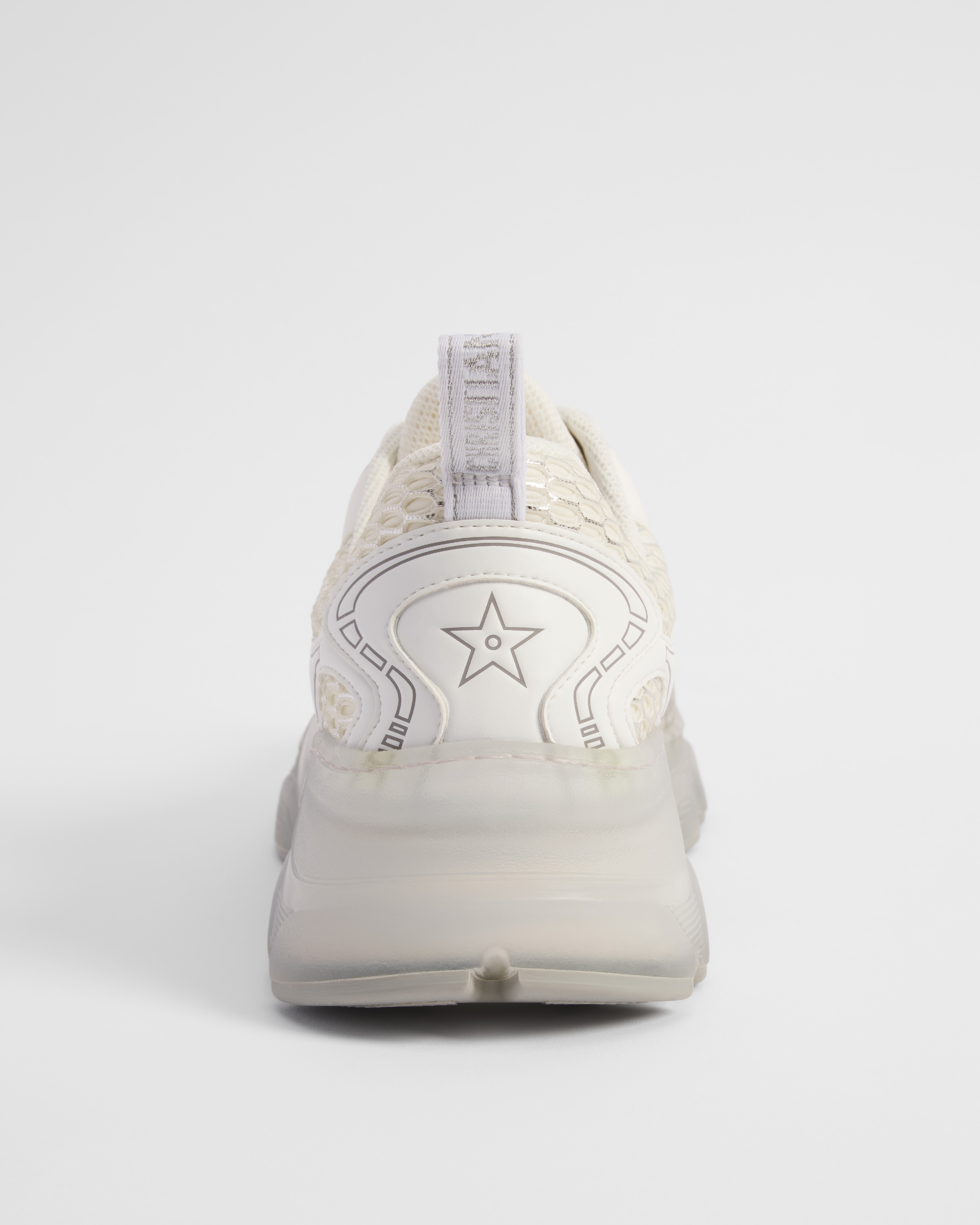 Dior Vibe Sneaker Gray Dior Oblique Technical Fabric and Transparent Rubber E08