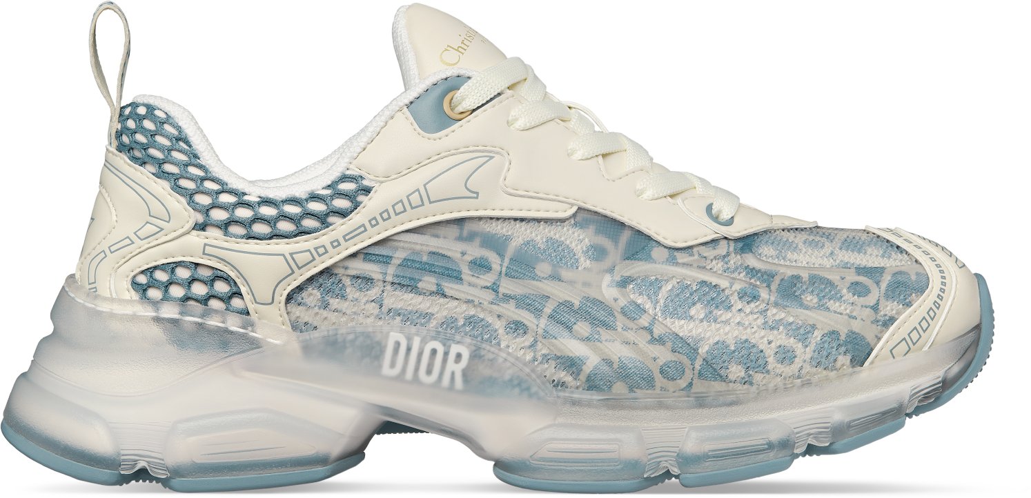 【シンプルでカッコいい！】Dior スニーカー DIOR VIBE Dior Vibe Sneaker Deep Blue Dior Oblique Technical Fabric
