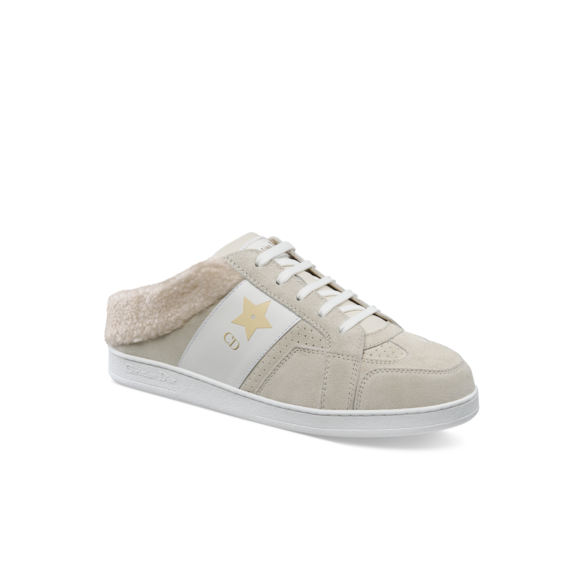 Sneaker Dior Star Veau velours gris E03