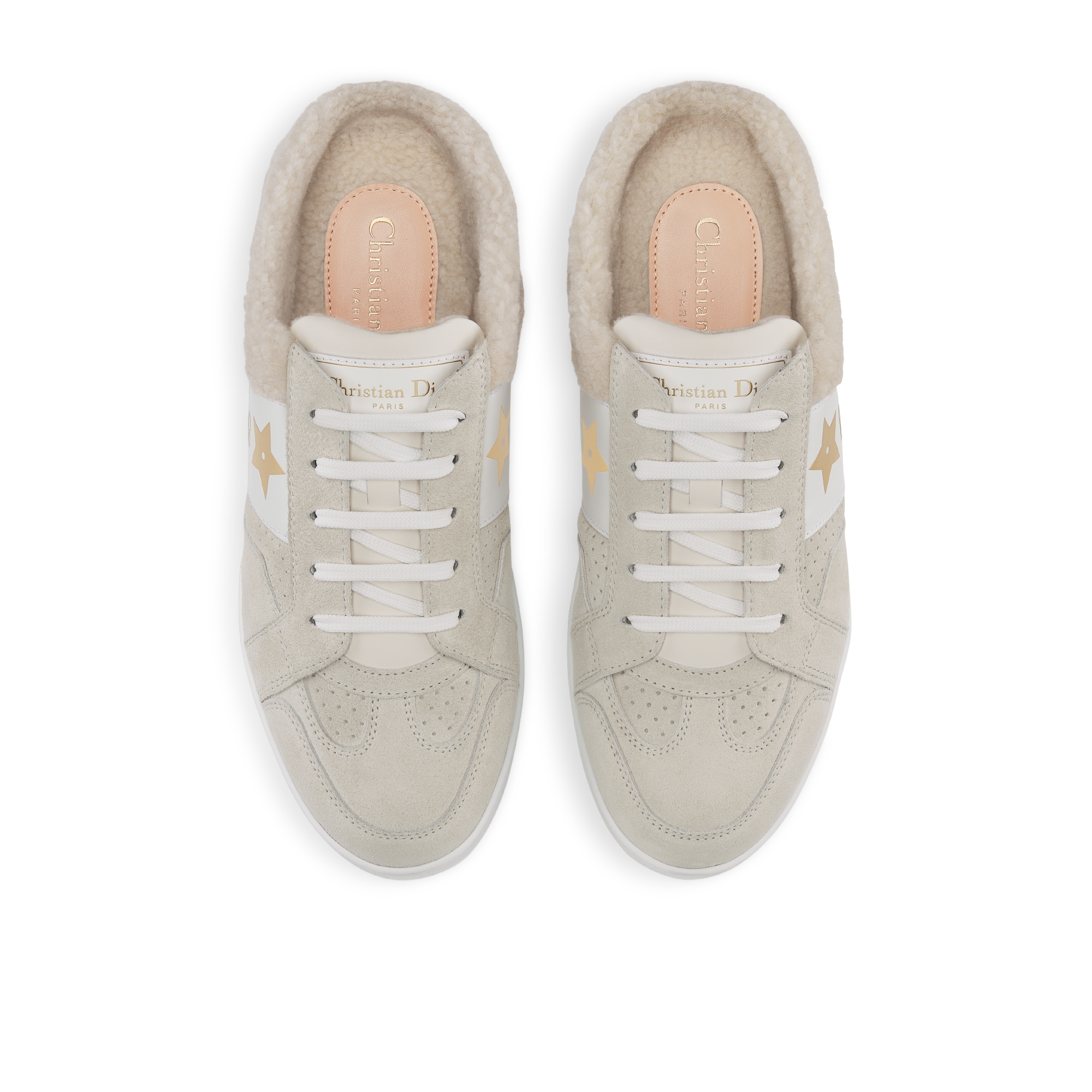 Sneaker Dior Star Couro de vitelo acamurçado cinza E06