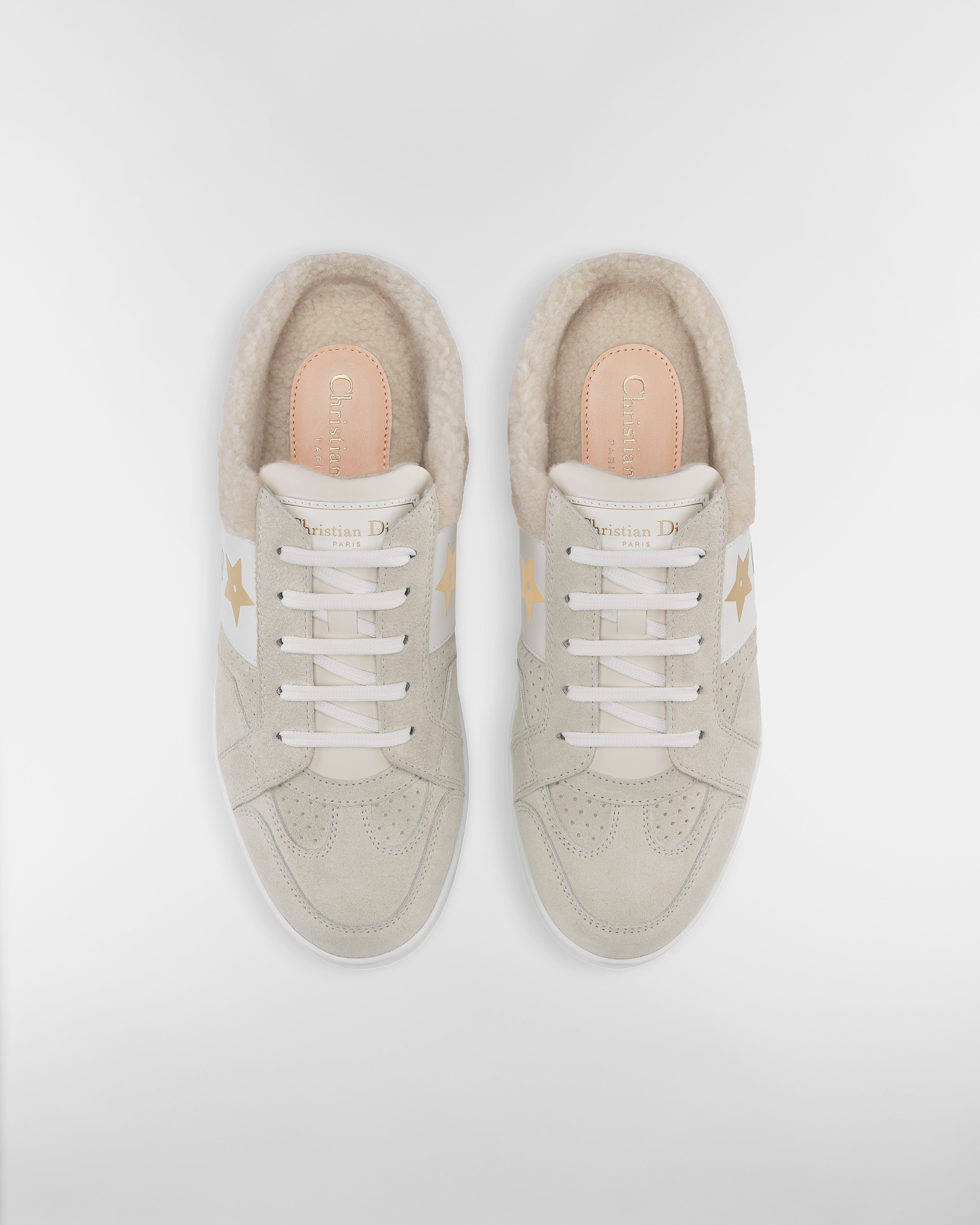 Sneaker Dior Star Veau velours gris E06