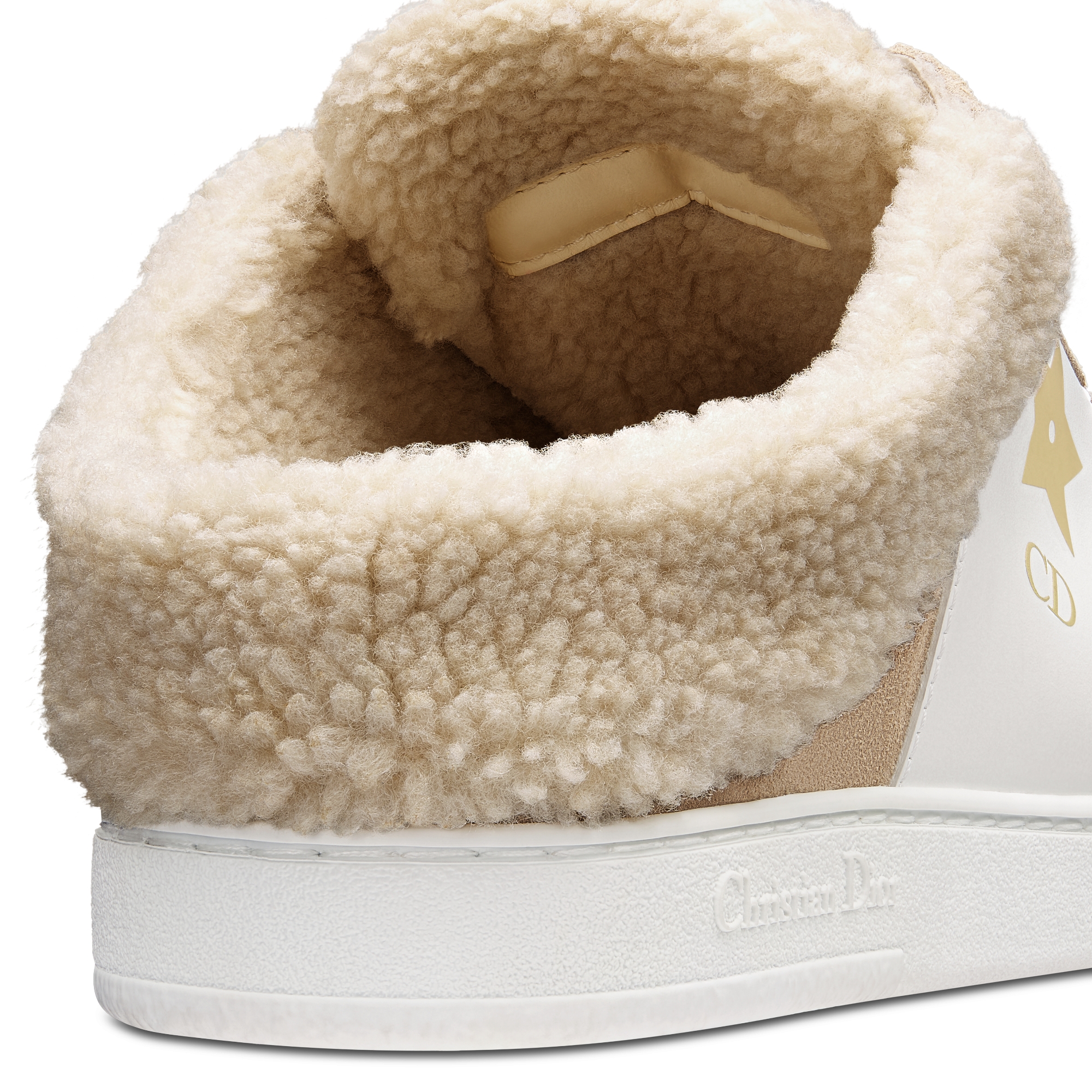 Sneaker Dior Star Veau velours beige E09