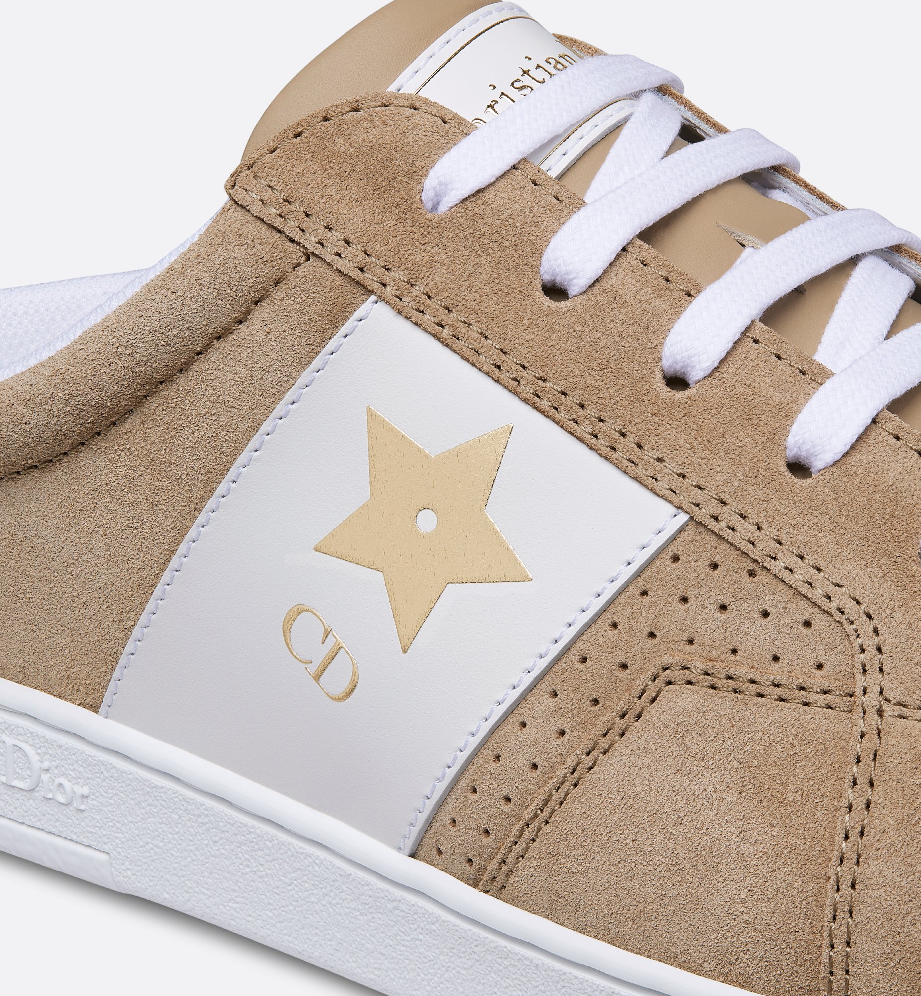 Stringata Derby in pelle scamosciata color beige-Fratelli Rossetti Stringata Derby in pelle scamosciata color beige-Fratelli Rossetti