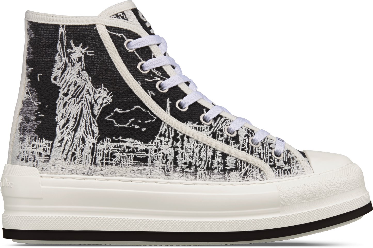 Dior monogram high top sneakers discount