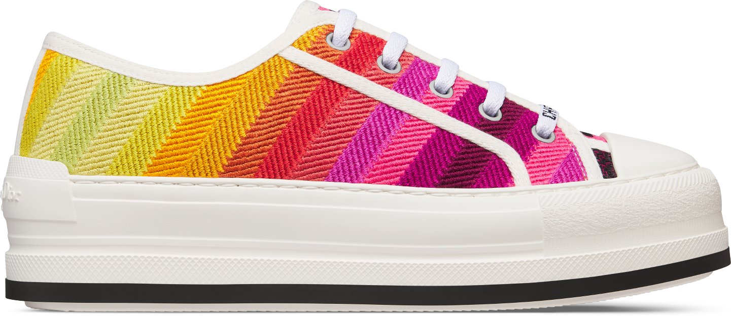 Miss Dior Walk'n'Dior Platform Sneaker Profile view
