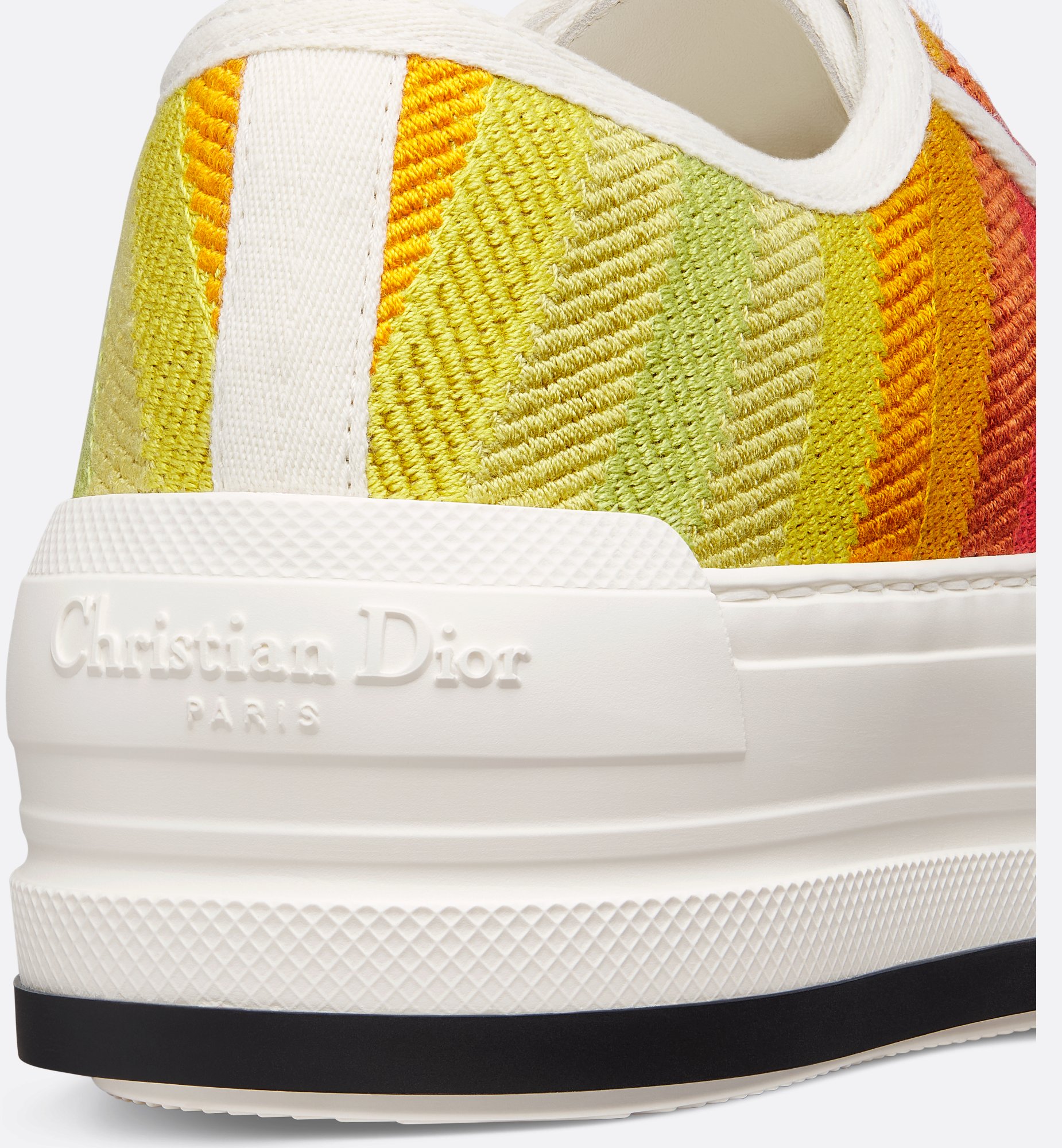 Miss Dior Walk'n'Dior Platform Sneaker Multicolor Cotton Miss Dior Walk'n'Dior Platform Sneaker Multicolor Cotton