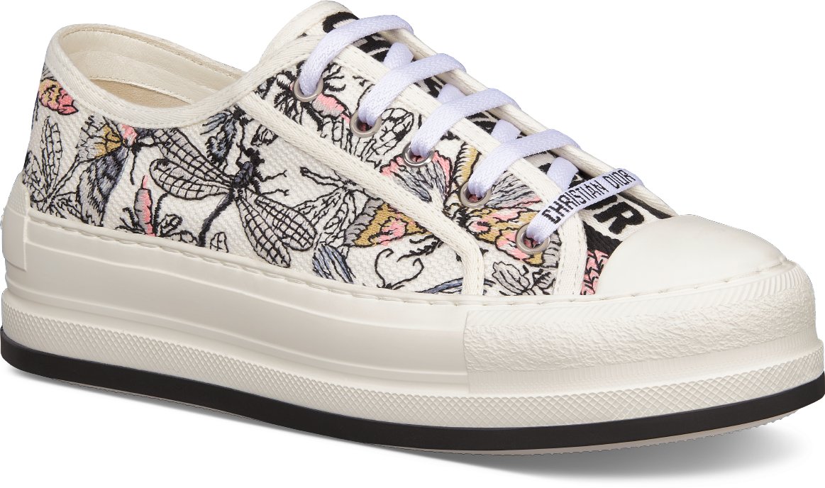 Dior flower sneakers sales