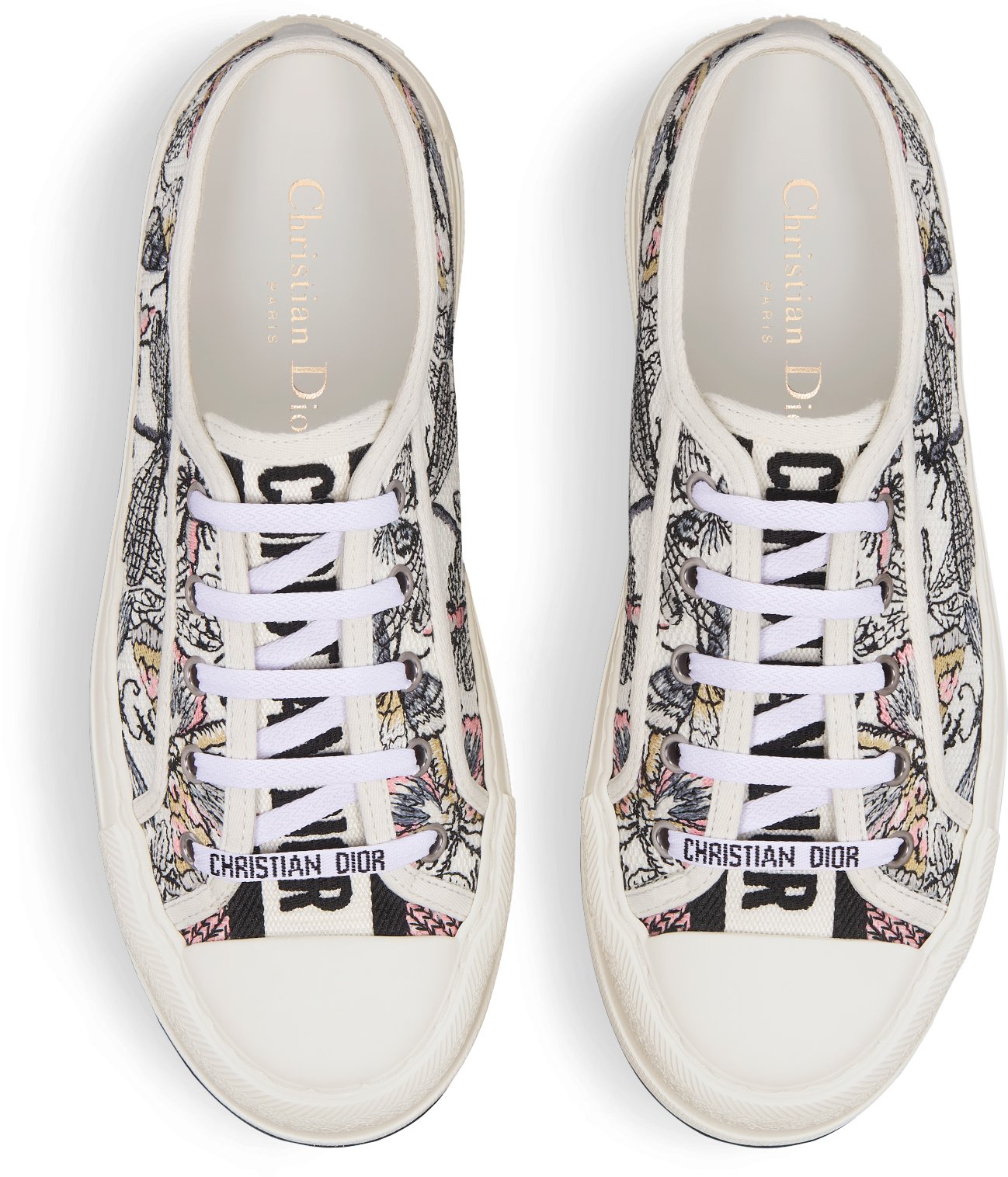 Floral dior sneakers shop