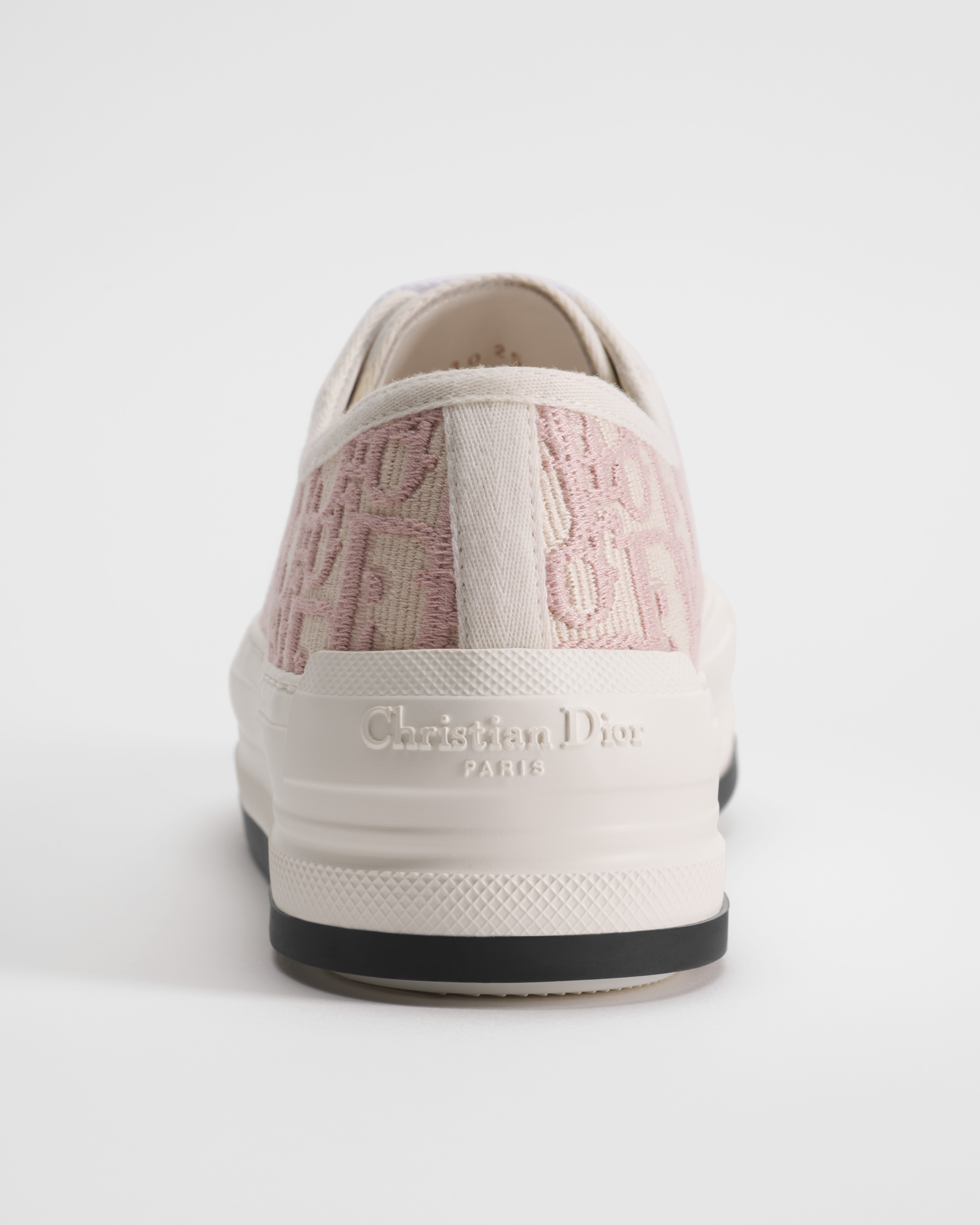 Sneaker de plataforma Walk'n'Dior Algodón bordado Dior Oblique nude E10