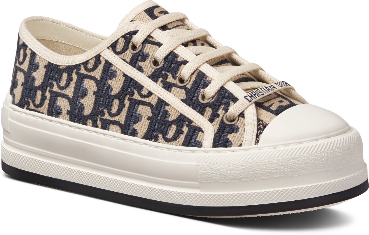 Walk'n'Dior Platform Sneaker Three quarter closed view Three quarter closed view