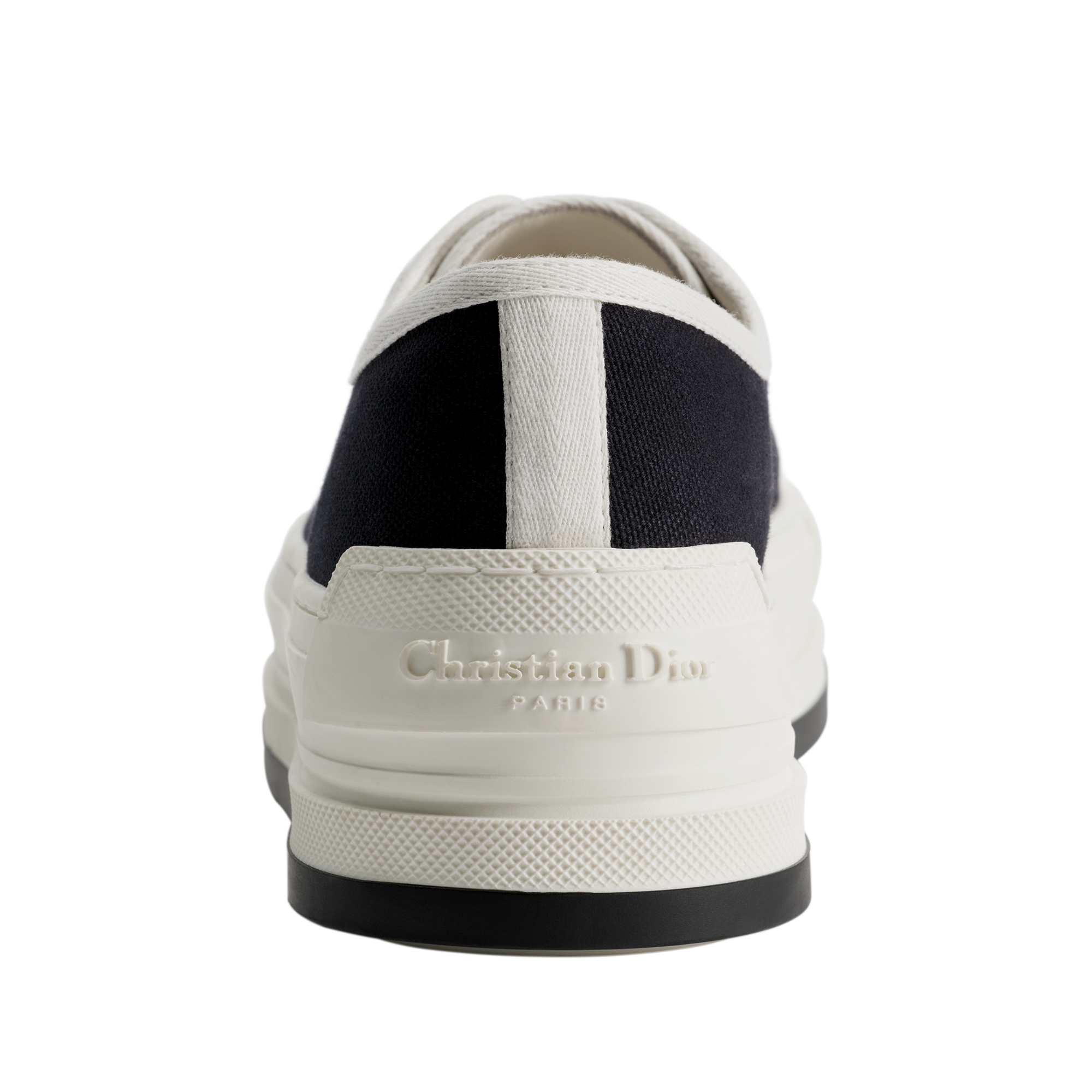 Walk'n'Dior Platform Sneaker Black Cotton E08
