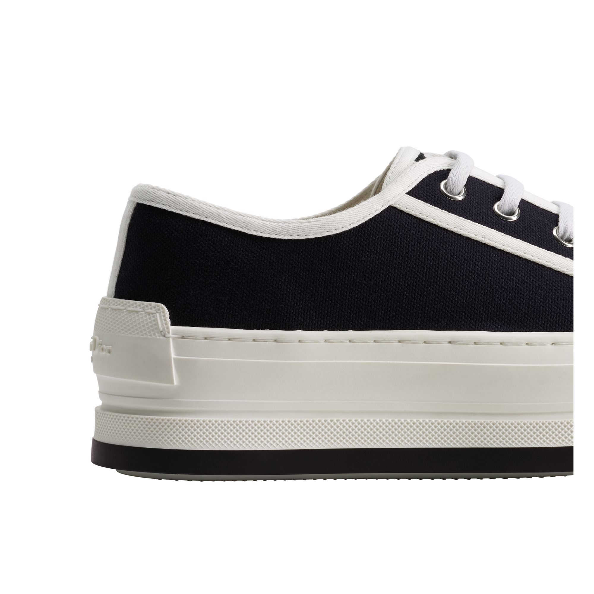 Walk'n'Dior Platform Sneaker Black Cotton E09