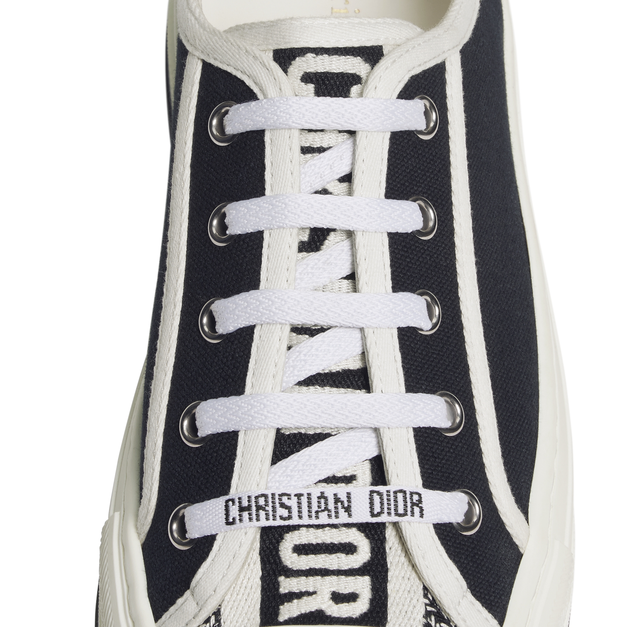 Walk'n'Dior Platform Sneaker Black Cotton E12