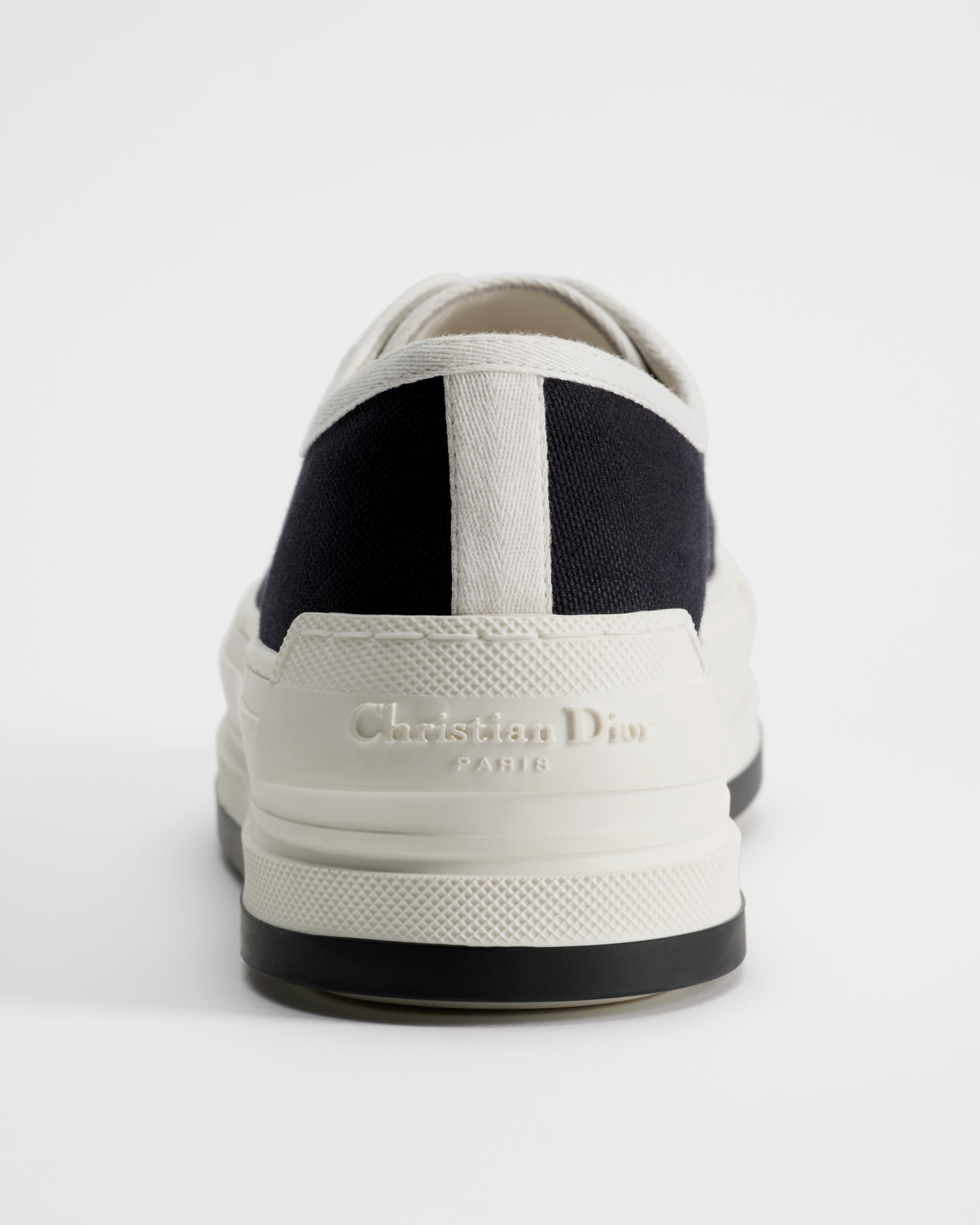 Sneaker à plateforme Walk'n'Dior Toile de coton noir E08