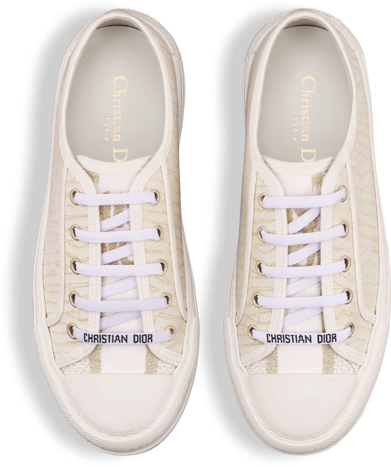 Dior Or Walk'n'Dior Platform Sneaker Top shot view