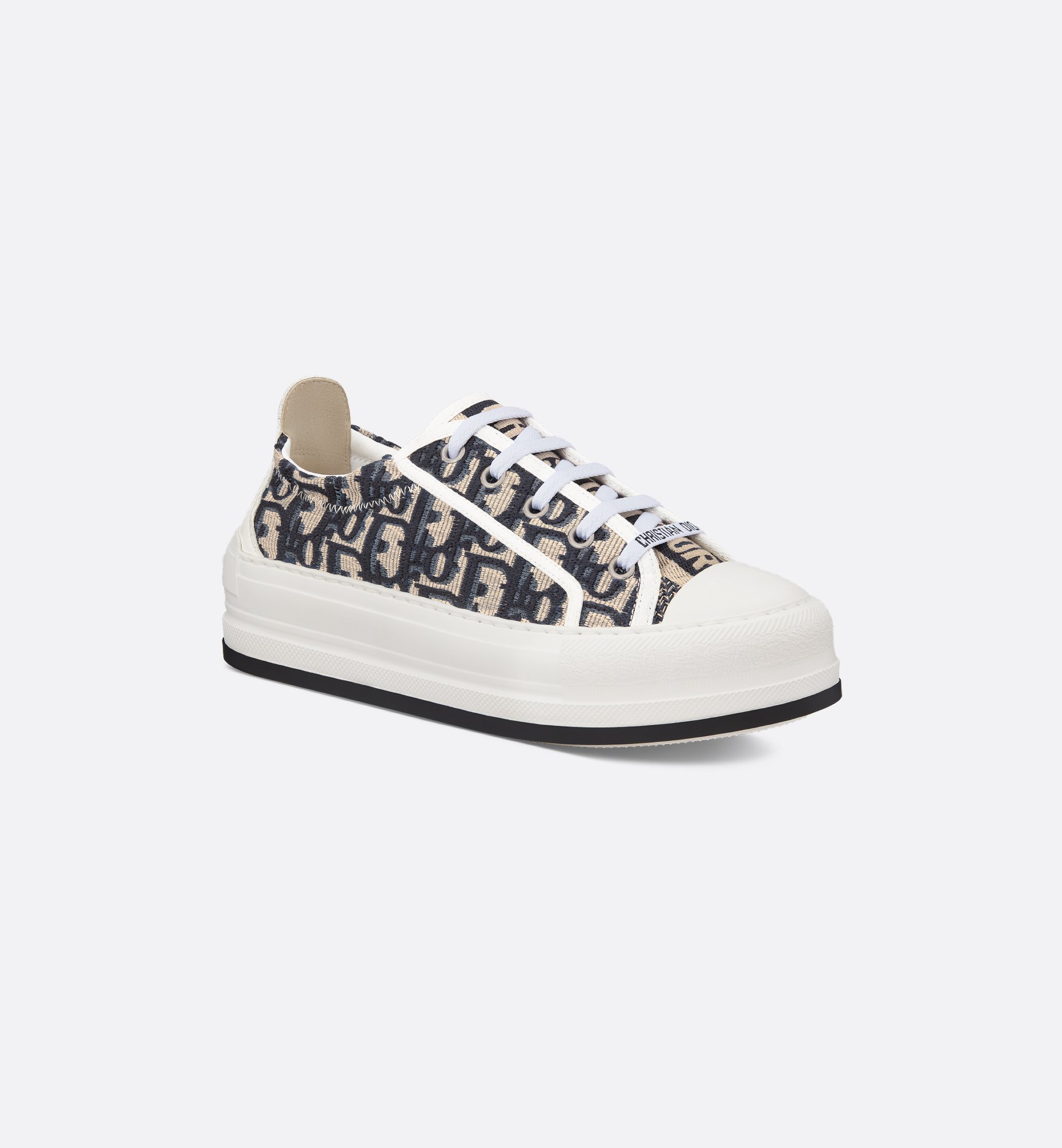 Dior-ID Sneaker White and French Blue Technical Fabric | DIOR Dior-ID Sneaker White and French Blue Technical Fabric | DIOR
