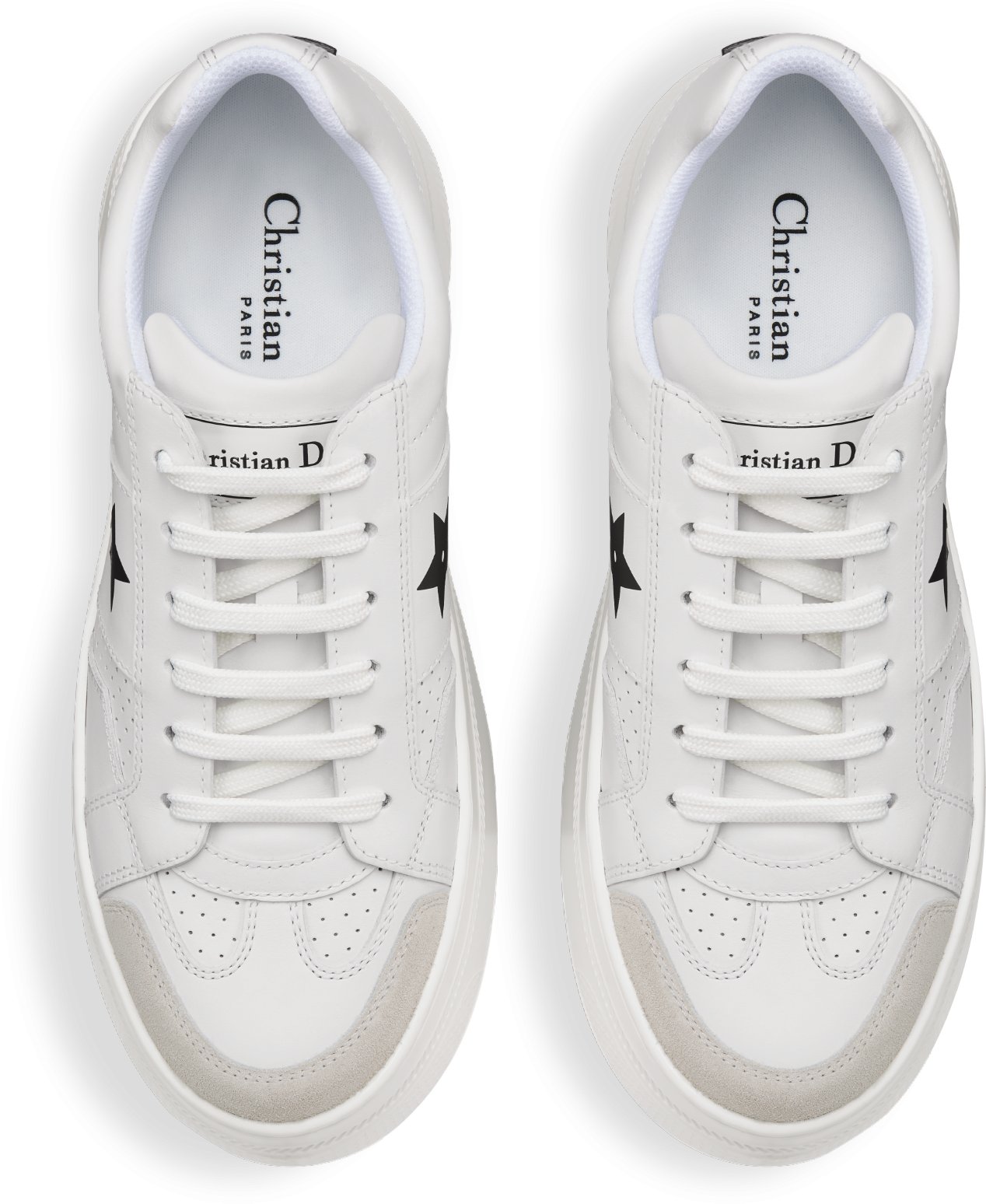 Dior Star Platform Sneaker Top shot view