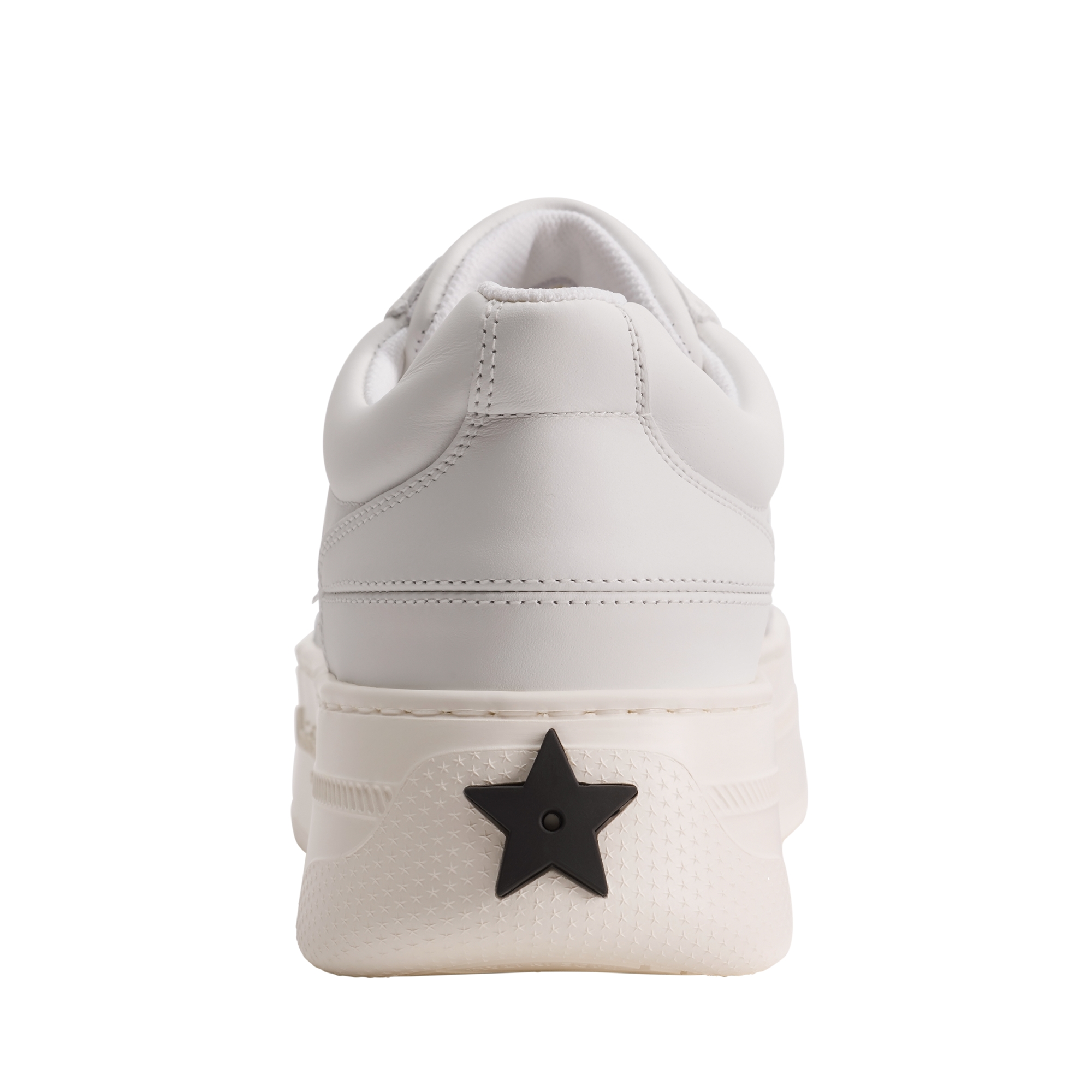 Dior Star Platform Sneaker White Calfskin and Suede Calfskin E08
