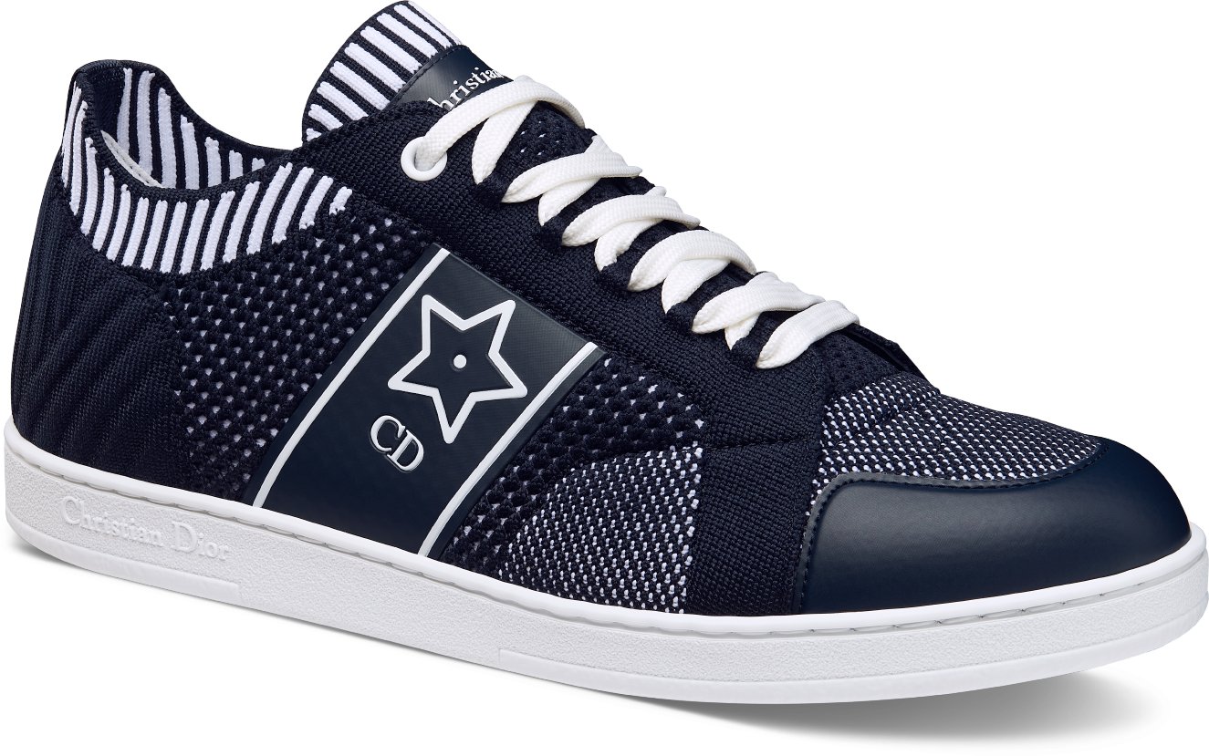 Dior Star Sneaker Three quarter closed view