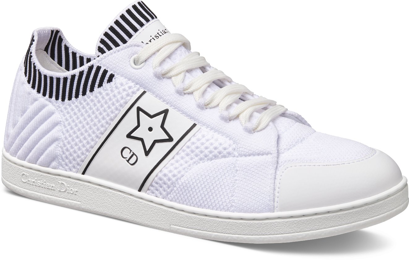 Dior Star Sneaker Three quarter closed view