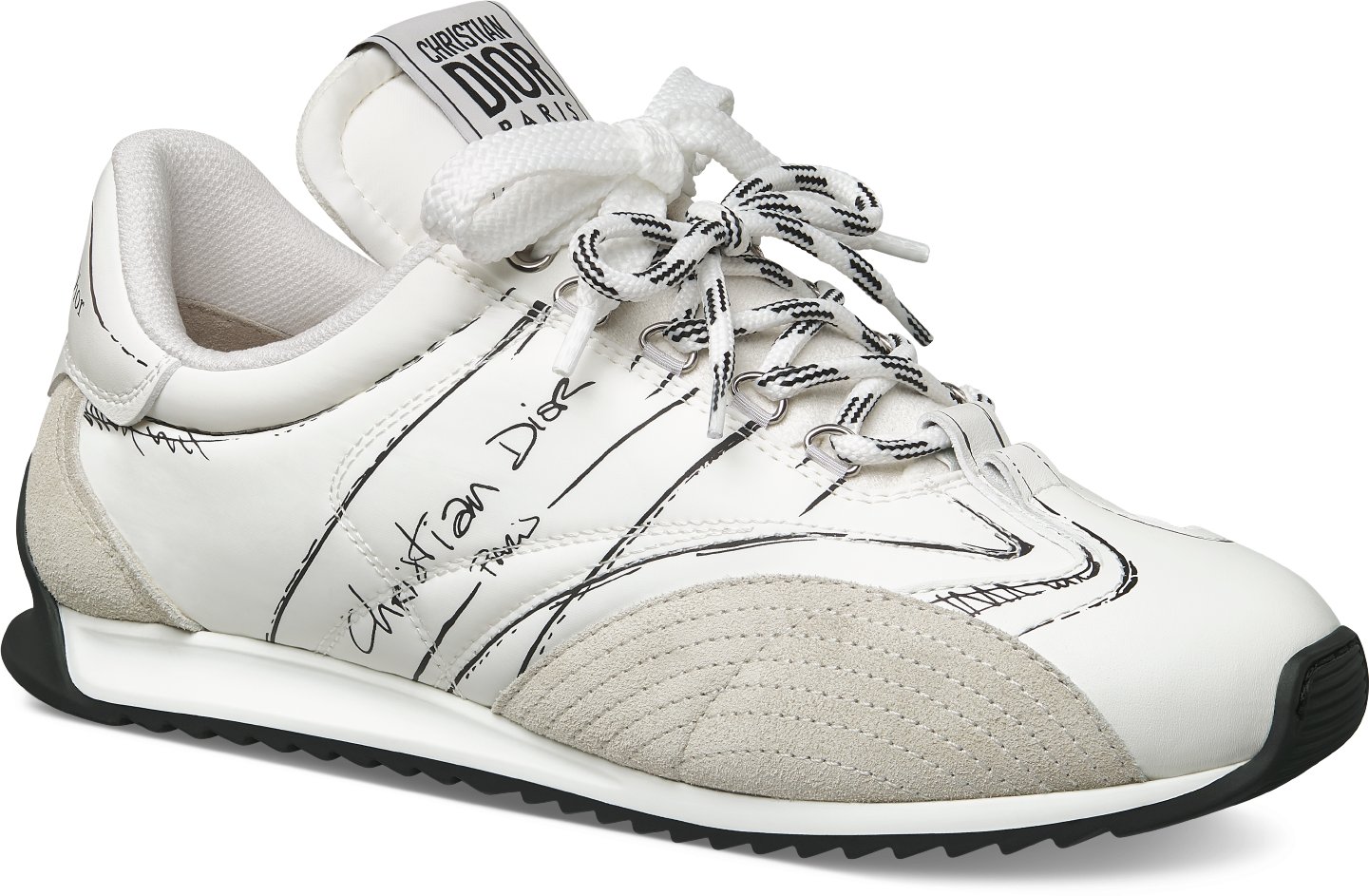 D-Sketch Sneaker Three quarter closed view Three quarter closed view
