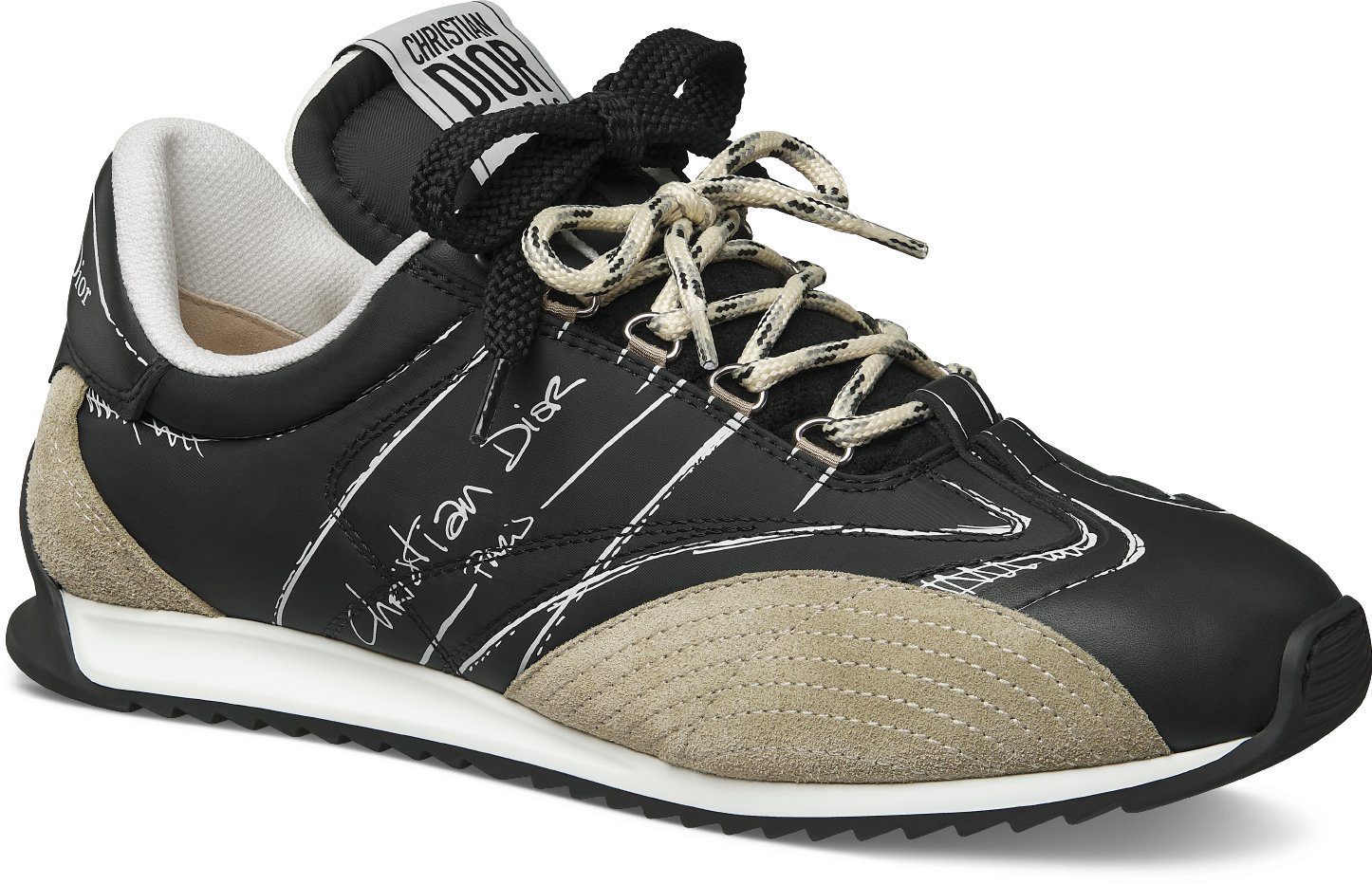 D-Sketch Sneaker Three quarter closed view