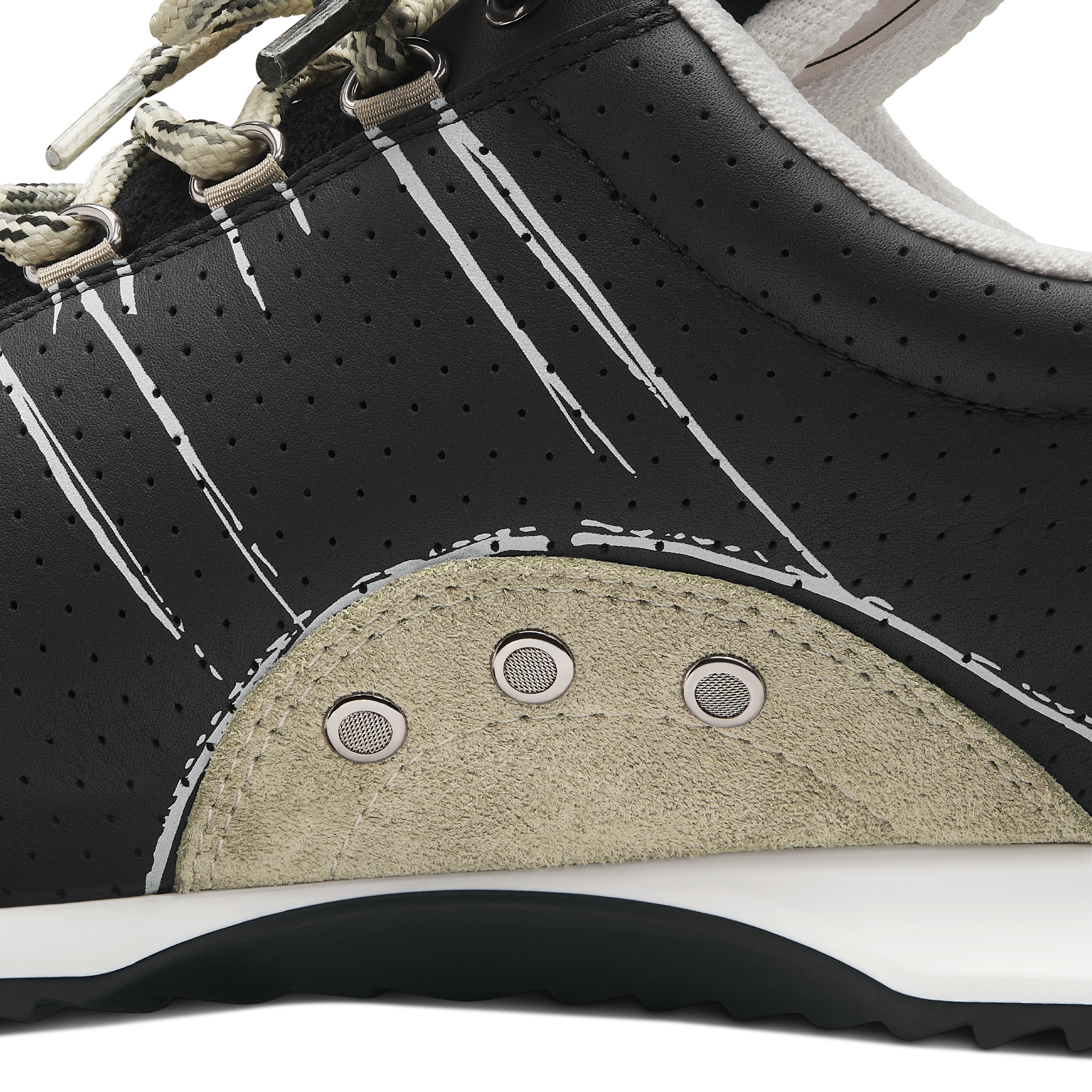 D-Sketch Sneaker Black Nylon and Calfskin E10