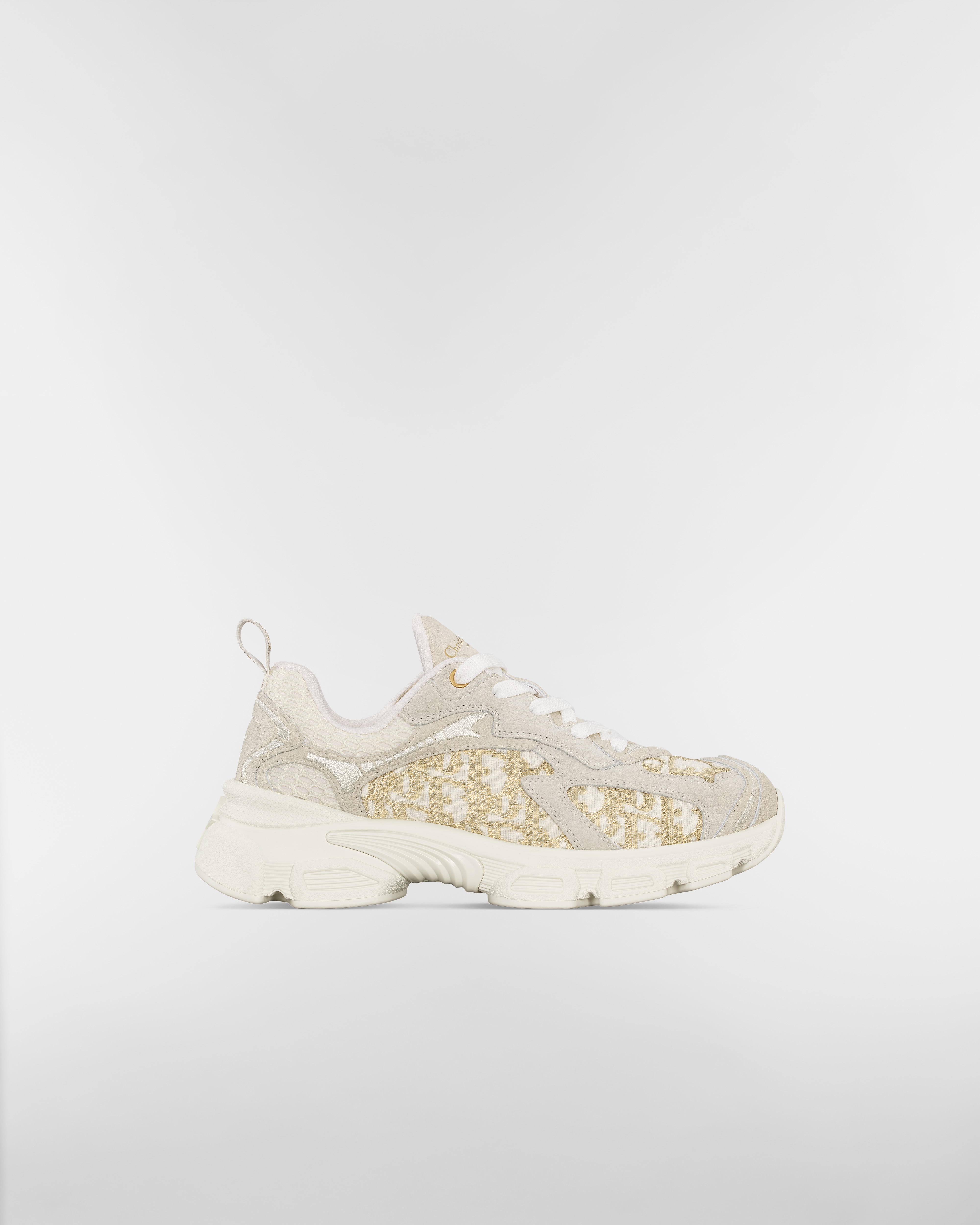 Dior Vibe スニーカー ディオール オブリーク エンブロイダリー コットン・メッシュ・スエードカーフスキン E02