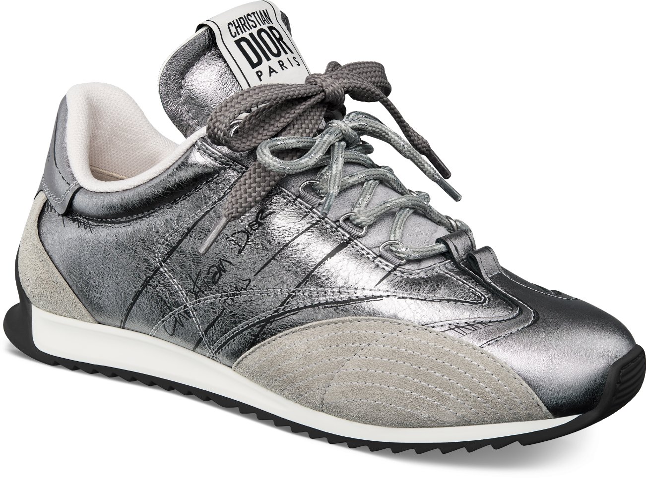 D-Sketch Sneaker Three quarter closed view