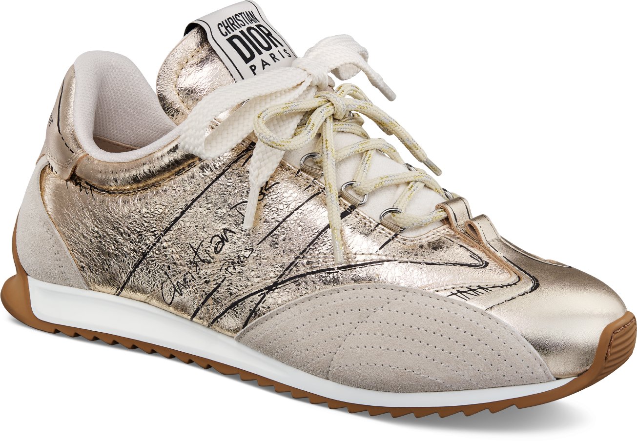 D-Sketch Sneaker Three quarter closed view
