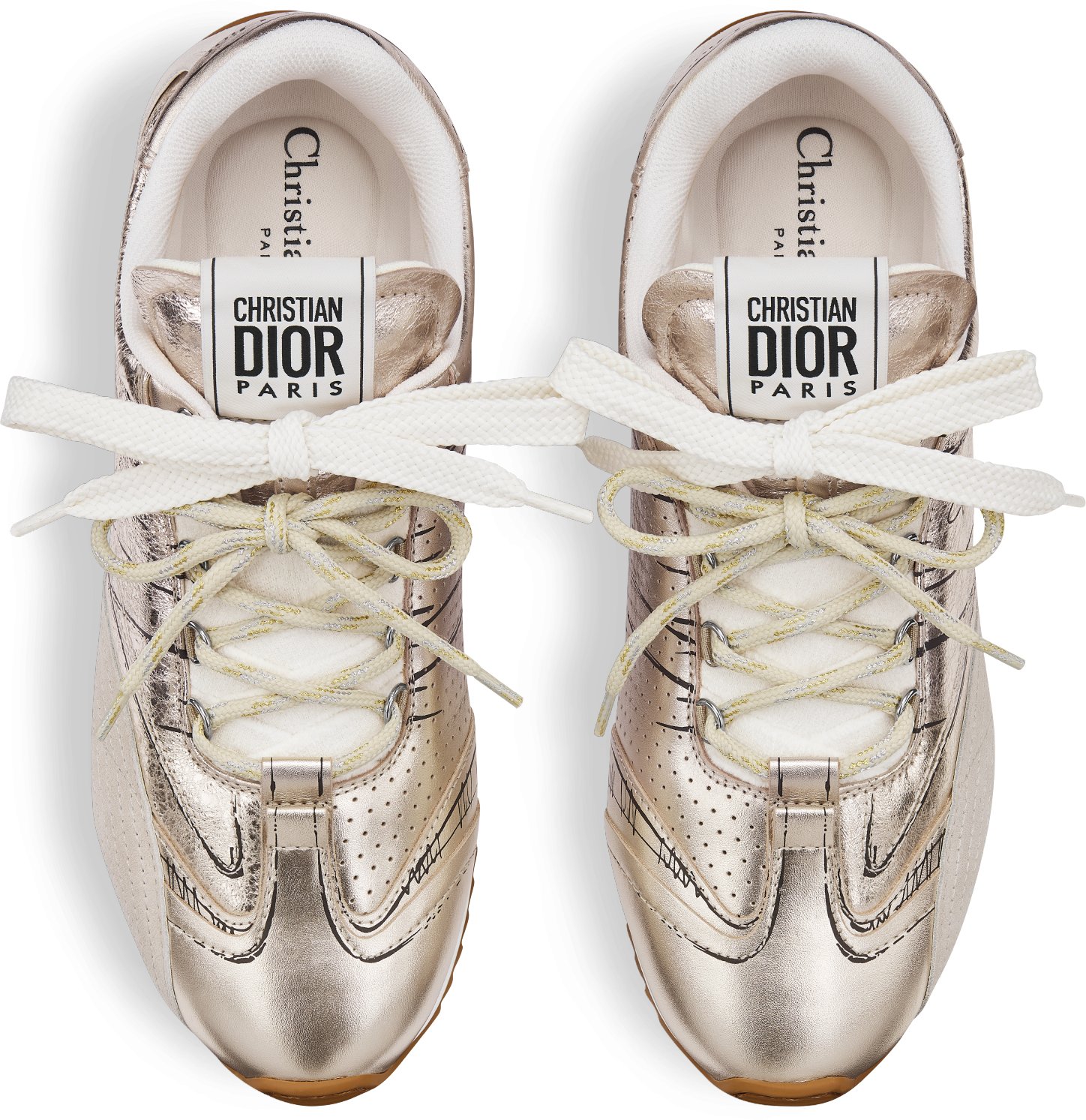 D-Sketch Sneaker Top shot view